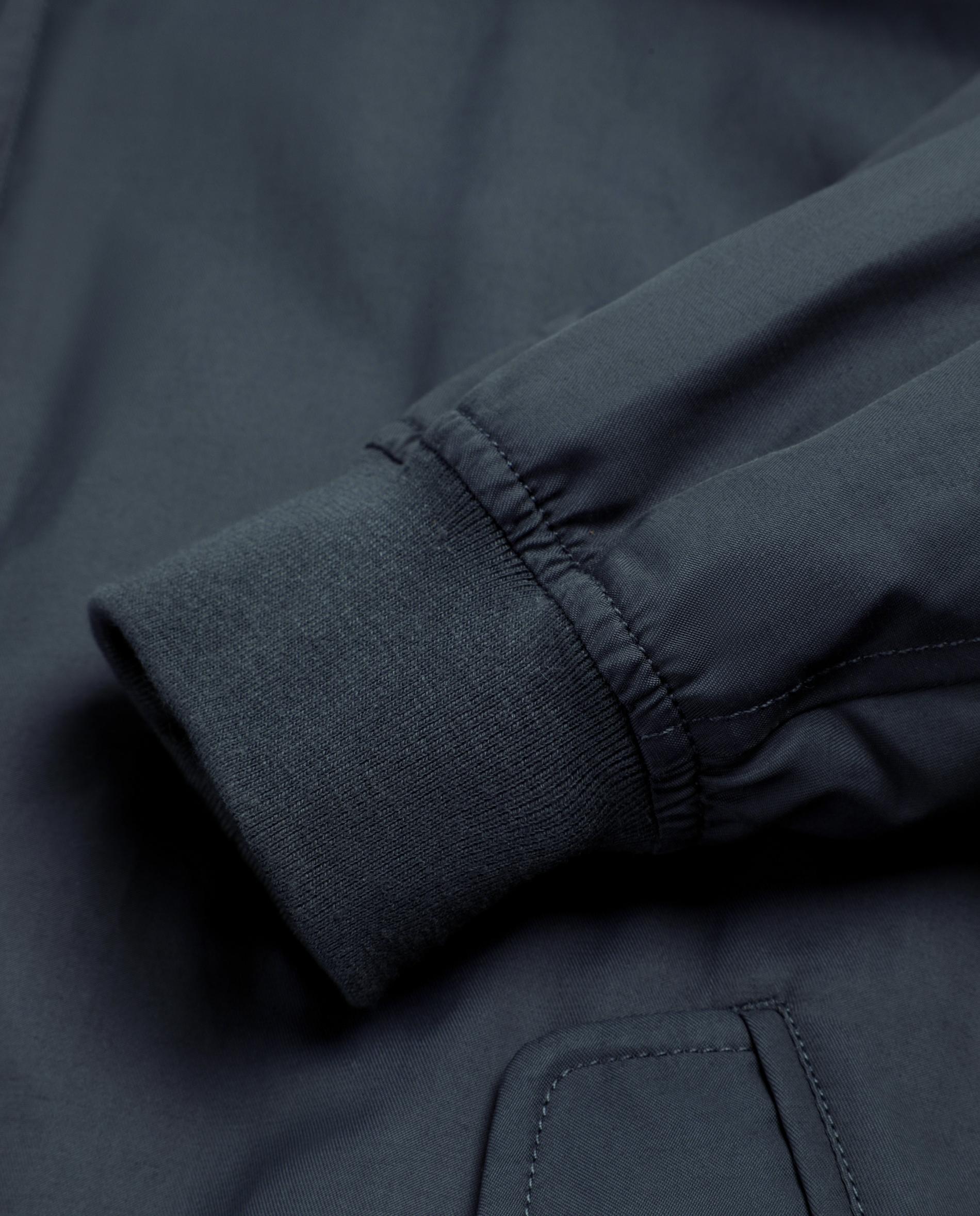 Blusão Bomber com Fecho Zip Navy-4