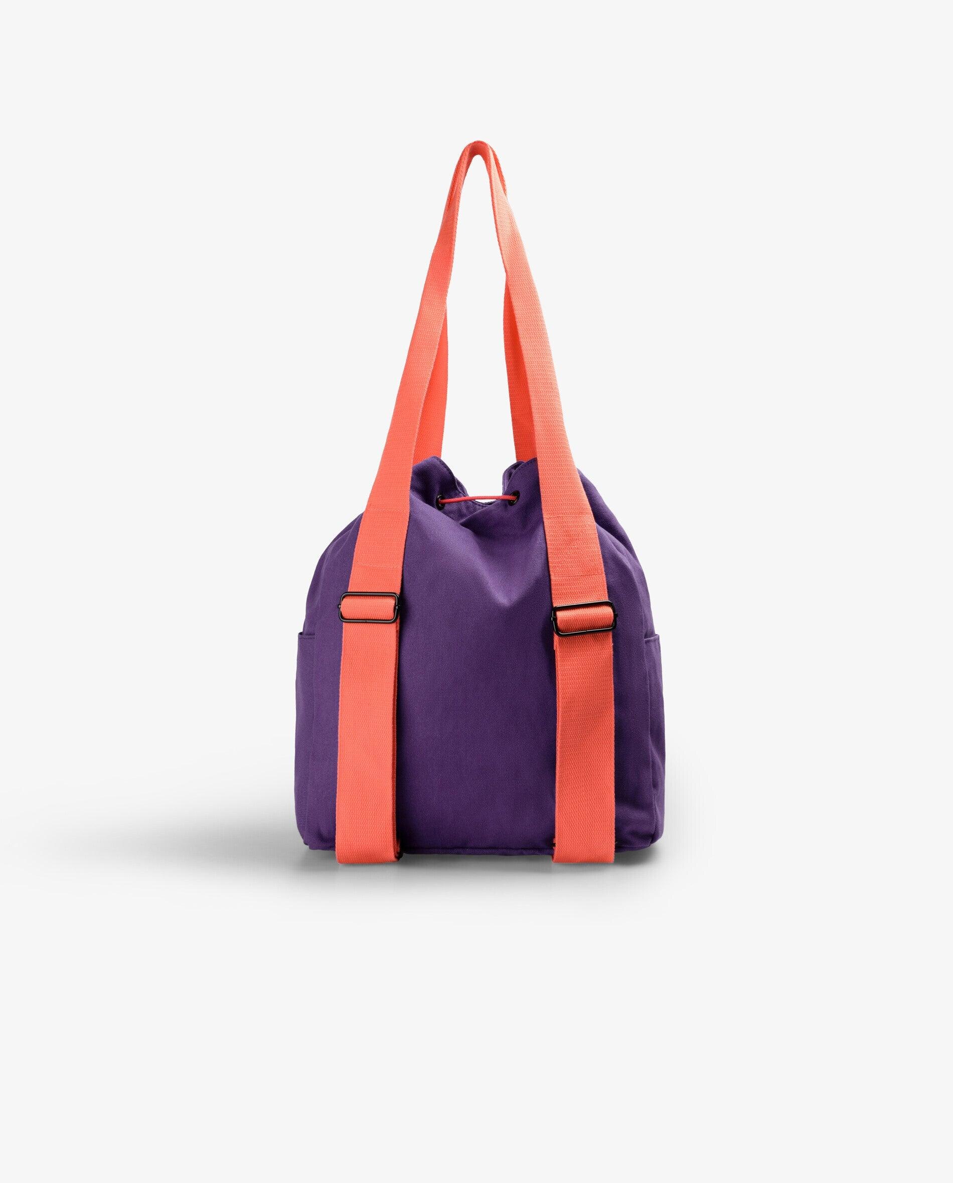 Mala Infantil com Fecho Ajustável e Bolso Frontal Scalpers Roxo-2