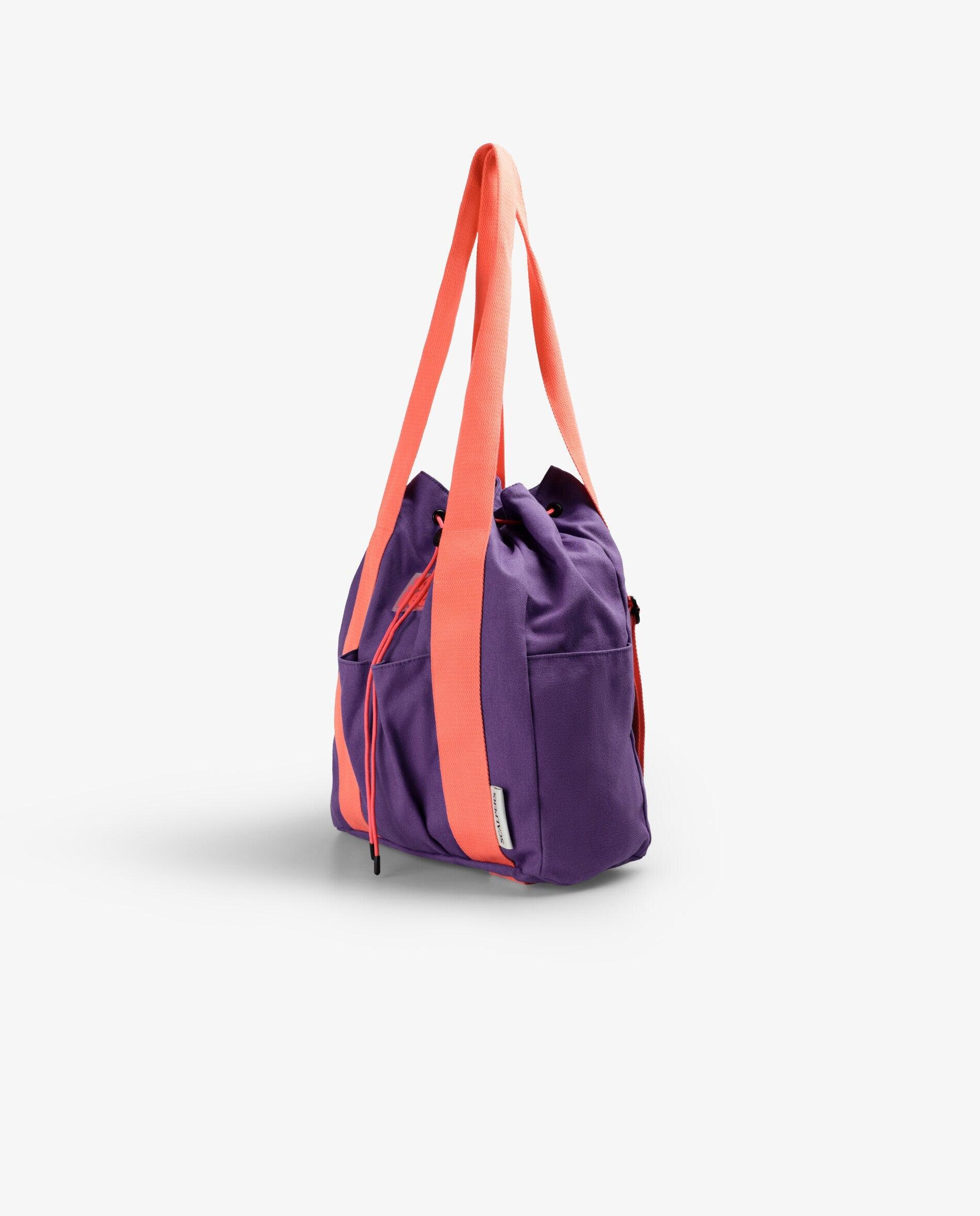 Mala Infantil com Fecho Ajustável e Bolso Frontal Scalpers Roxo-3