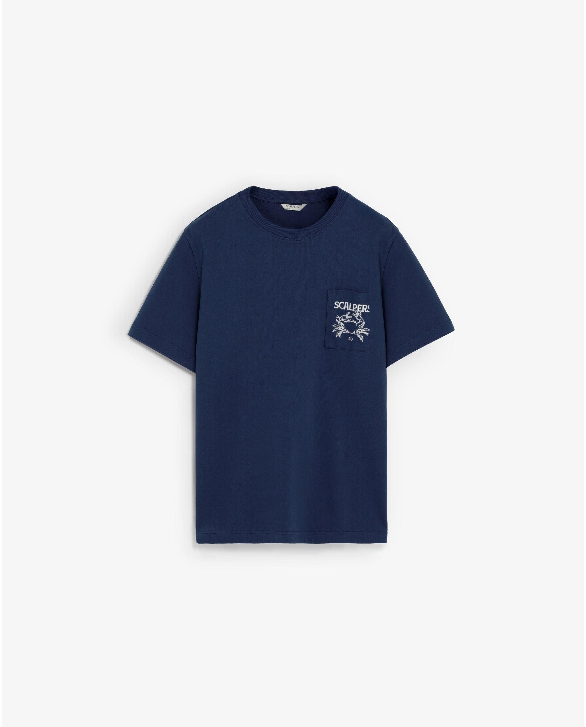 Imagem 0 de T-shirt de Manga Curta com Bolso no Peito