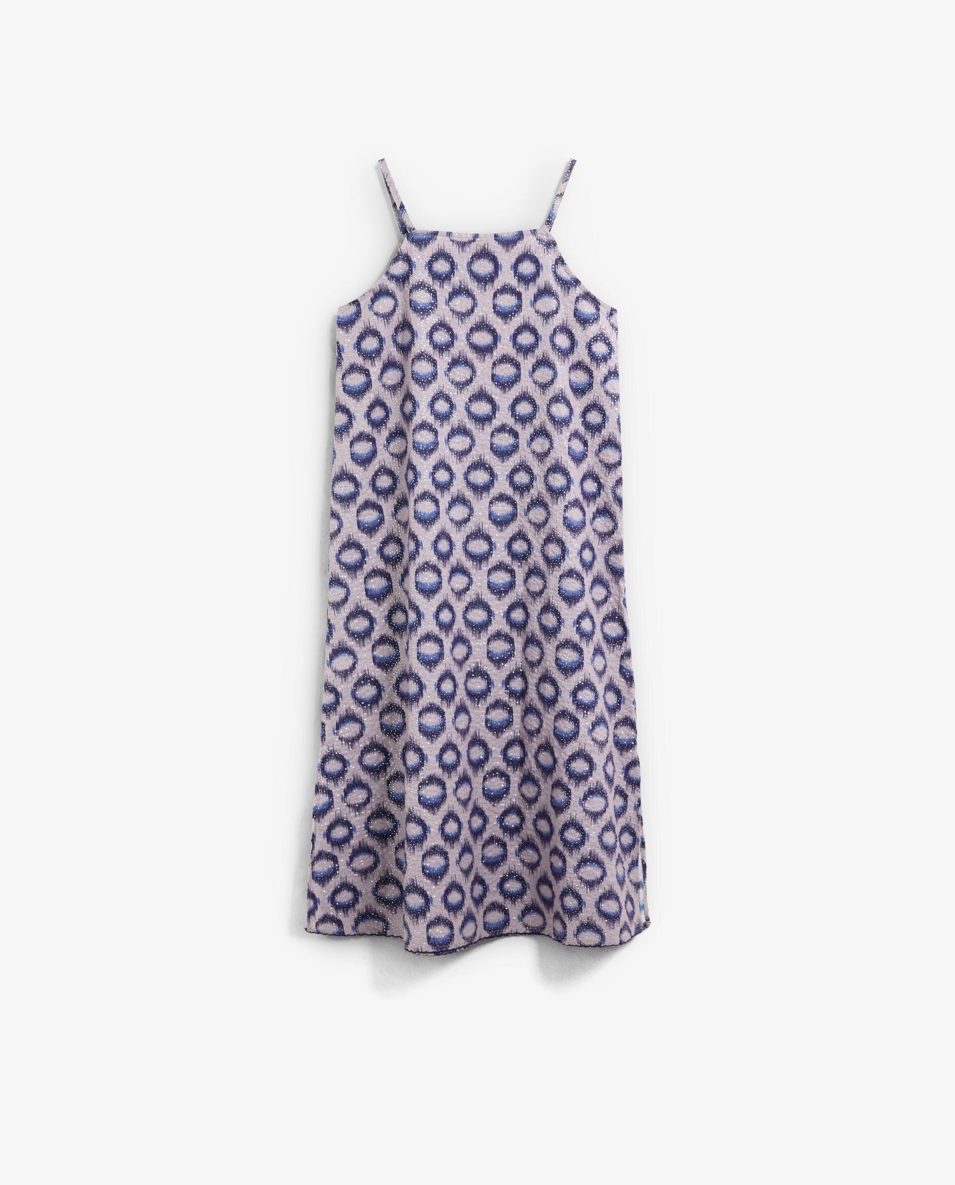Vestido Infantil de Alças Estampado Scalpers Multicolor-5