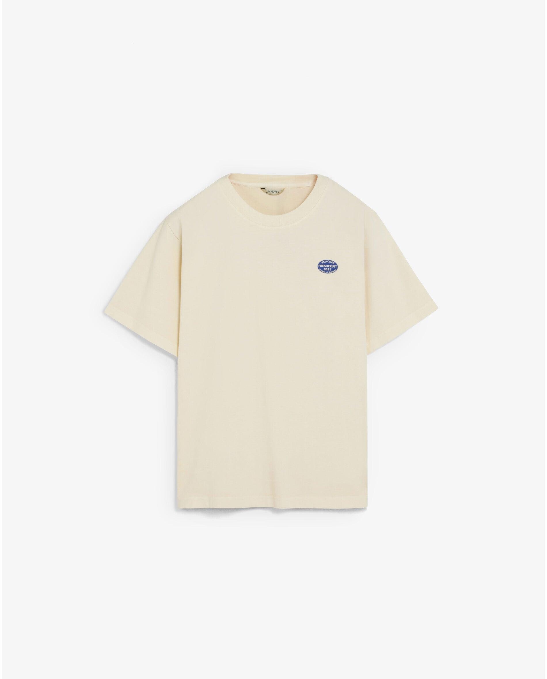 Imagem 0 de T-shirt de Manga Curta com Print Posterior