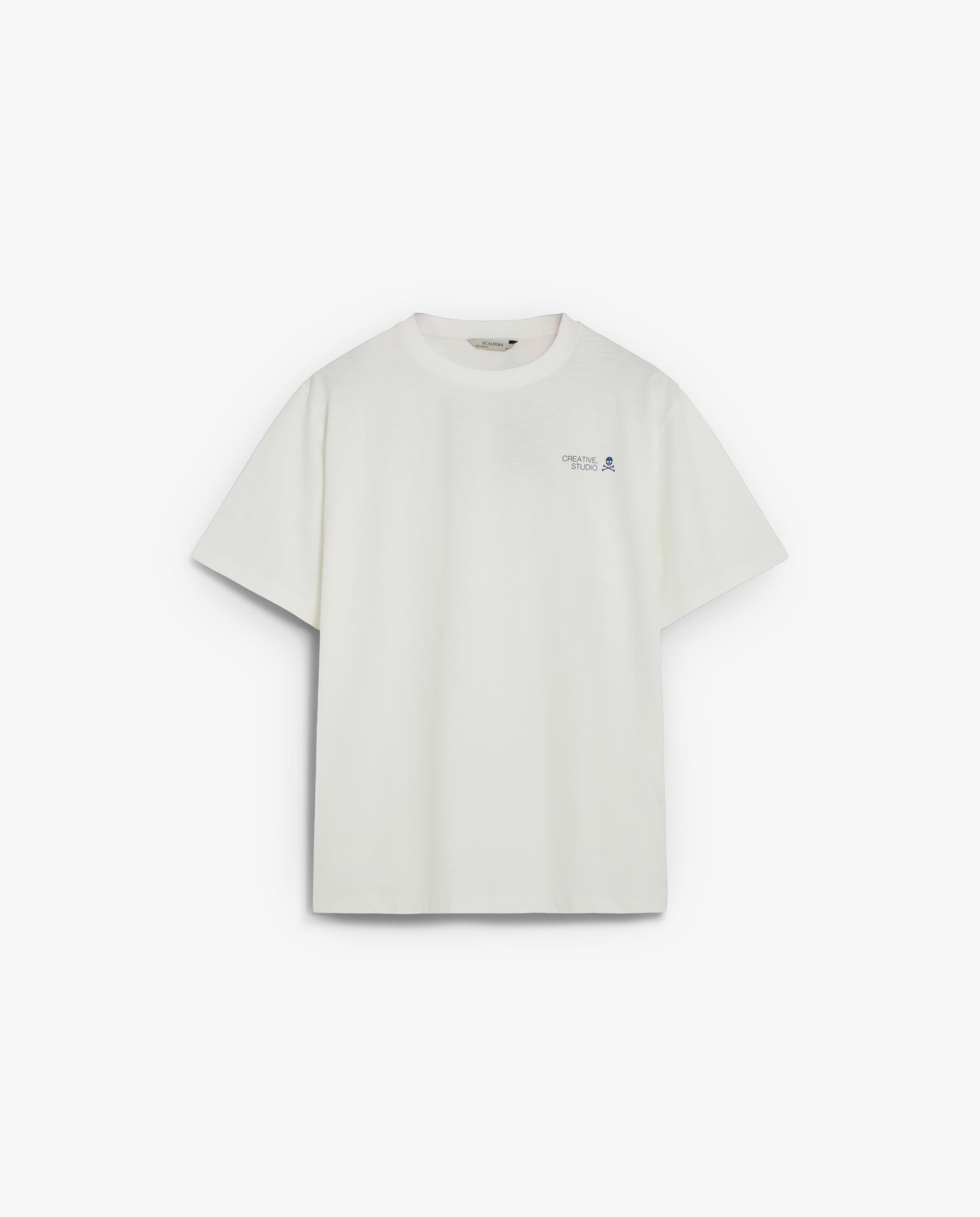 Imagem 0 de T-shirt de Manga Curta com Letreiro Posterior