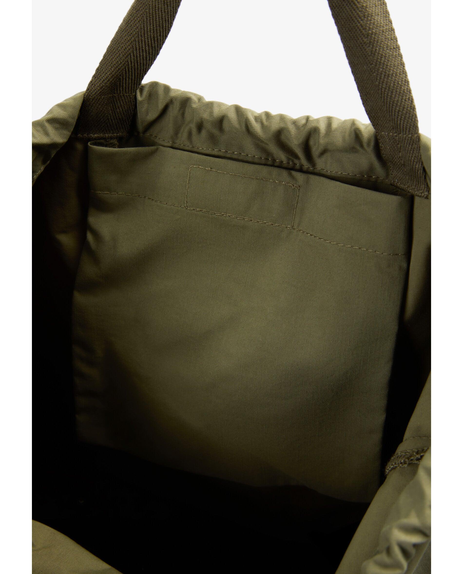 Mochila Infantil de Cordas com Bolso Interior Scalpers Caqui-6