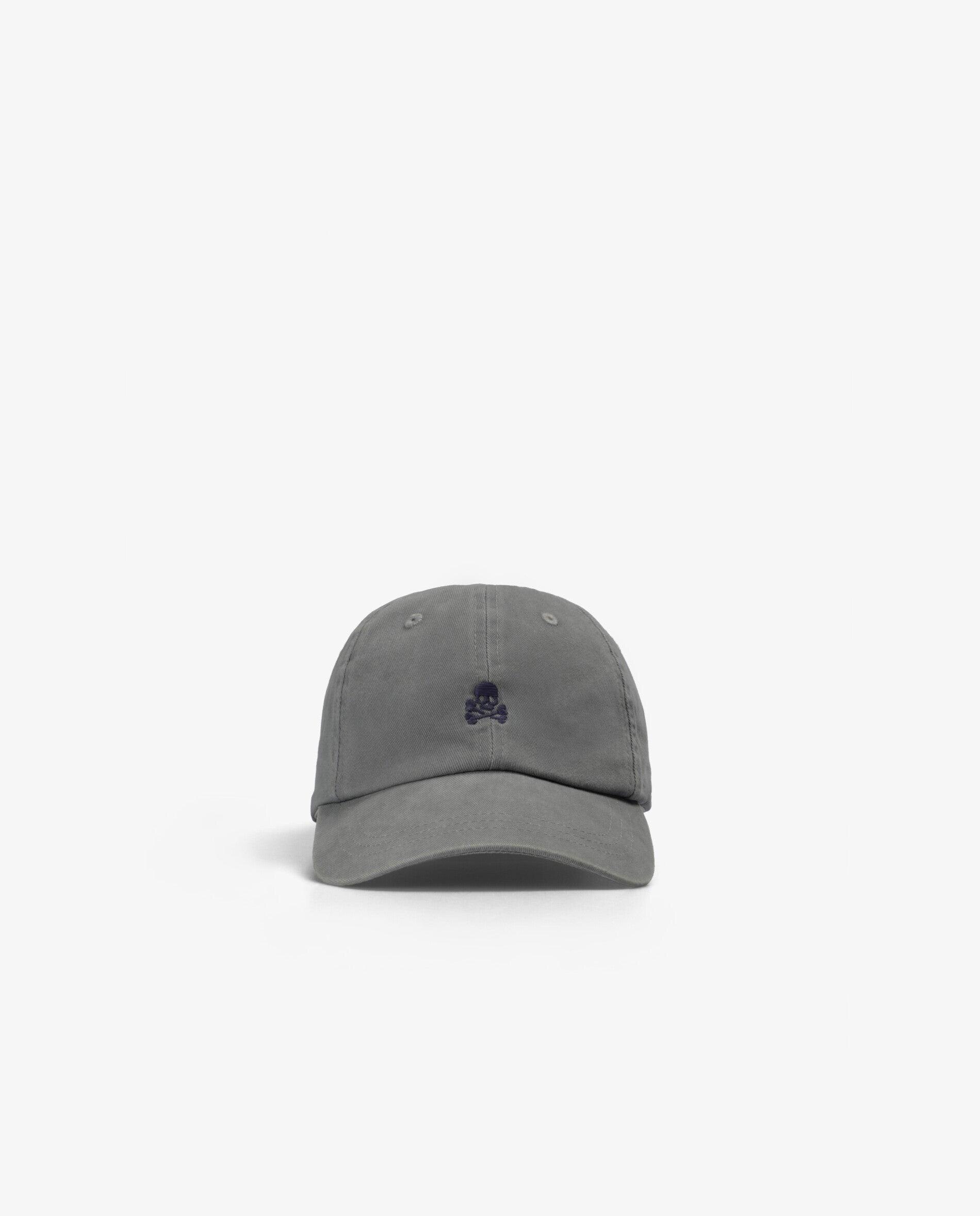 Boné Infantil Ajustável com Logo Bordado Scalpers Azul-acinzentado-2
