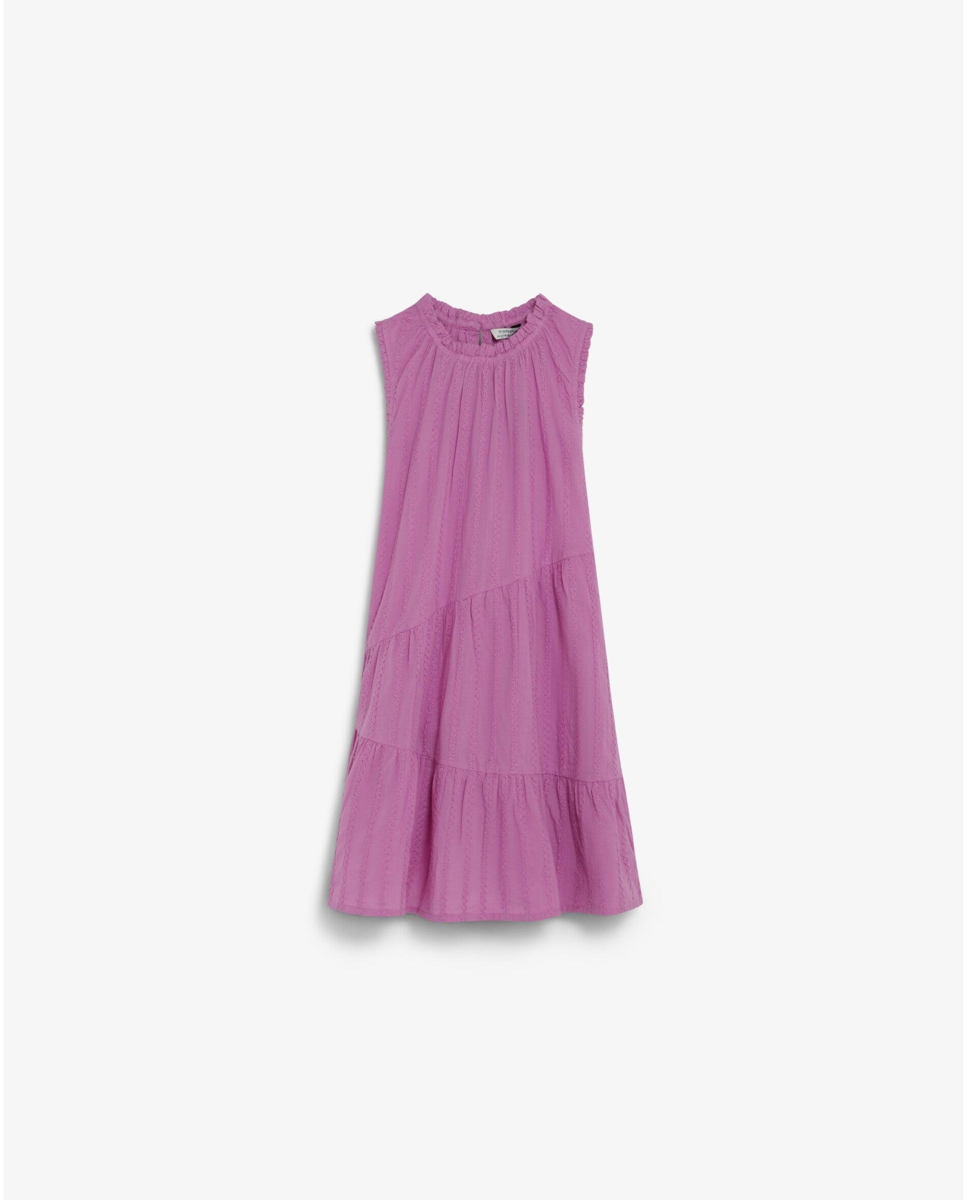 Imagem 0 de Vestido Infantil sem Mangas com Detalhe de Renda