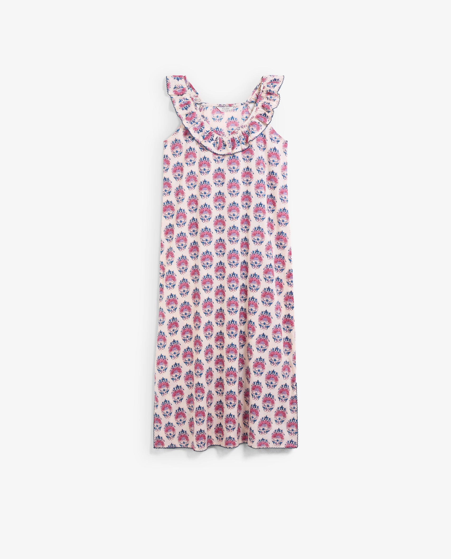 Vestido Infantil Estampado com Folho no Decote Scalpers Multicolor-5