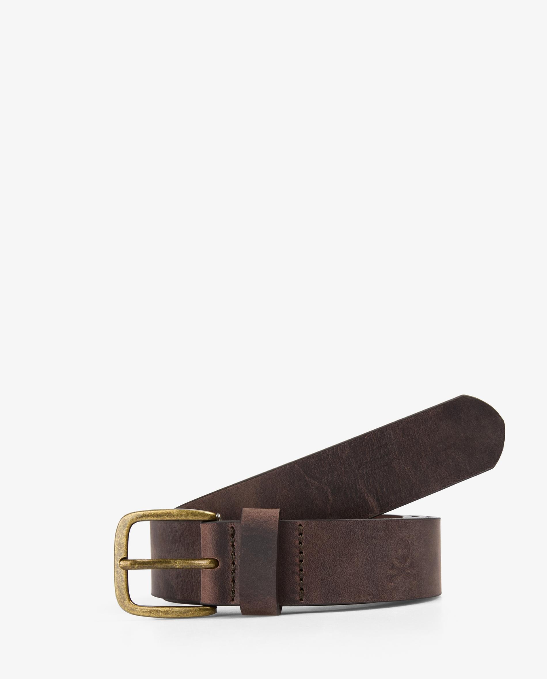 Imagem 0 de Cinto de Pele com Fivela Metálica