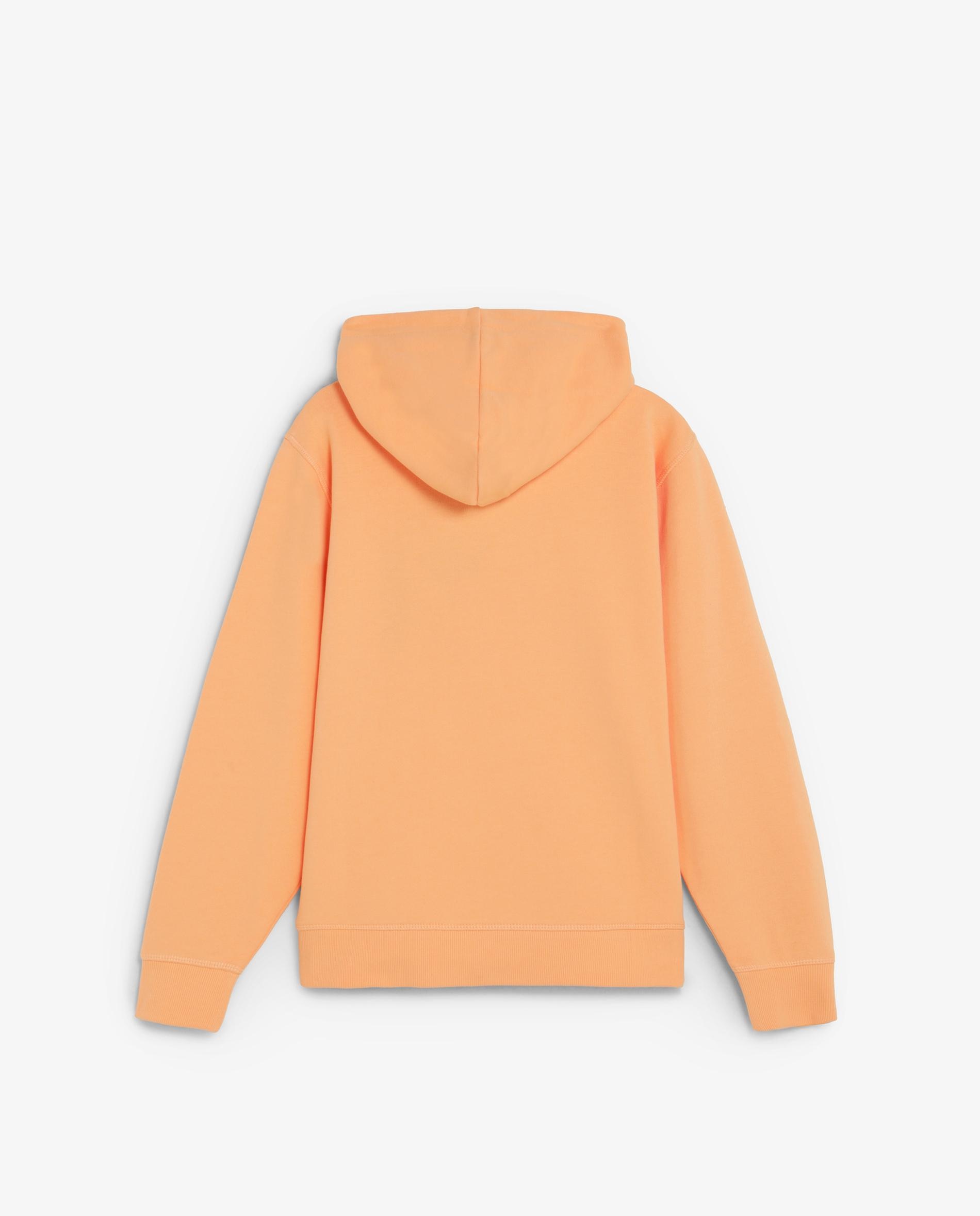 Sweat Infantil com Capuz e Gráfico Frontal Pêssego-2