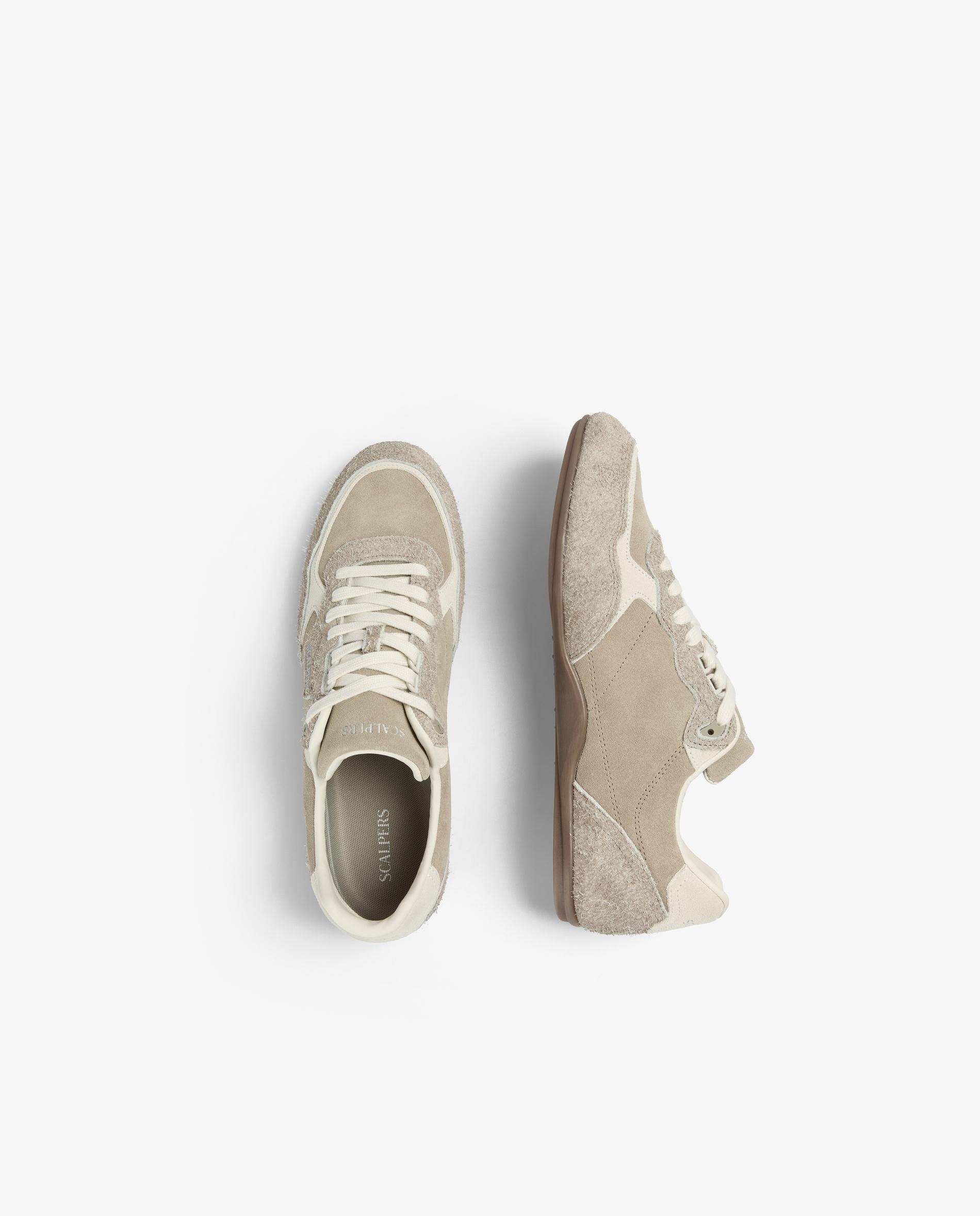 Sapatilhas Desportivas Combinadas com Atacadores Taupe-8