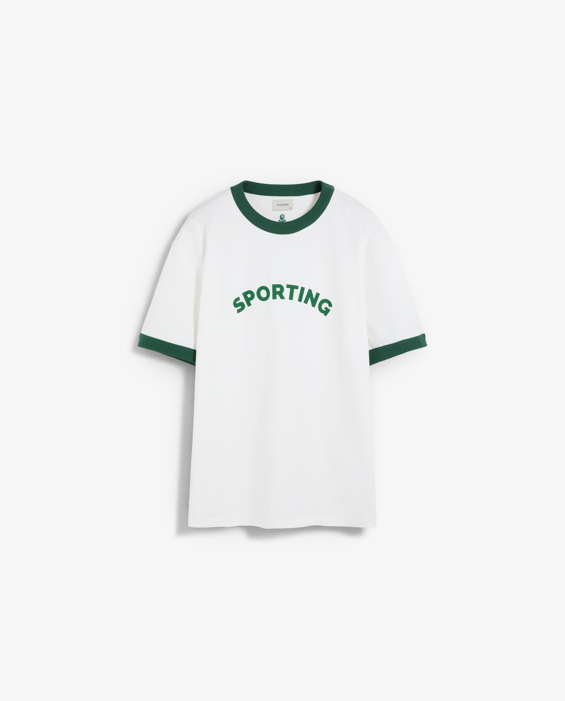 Imagem 0 de T-shirt de Manga Curta com Rib em Contraste