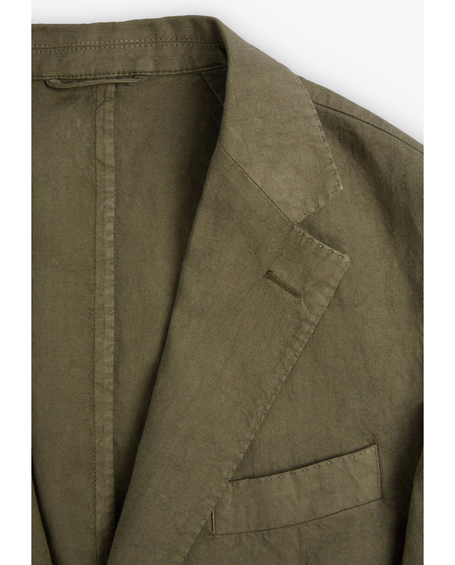 Blazer Regular Fit com Bolsos Patch Verde-claro-4