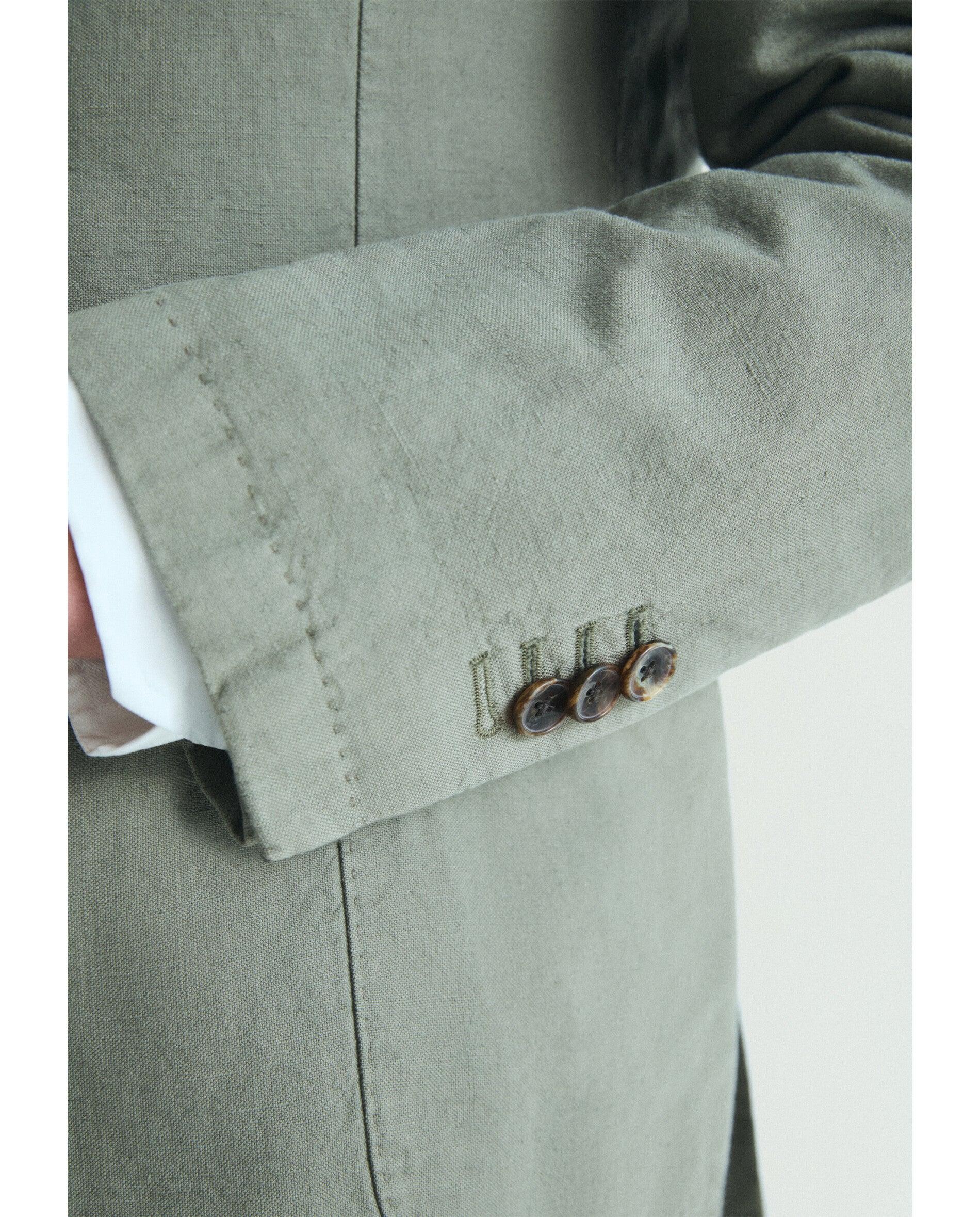 Blazer Regular Fit com Bolsos Patch Verde-claro-6