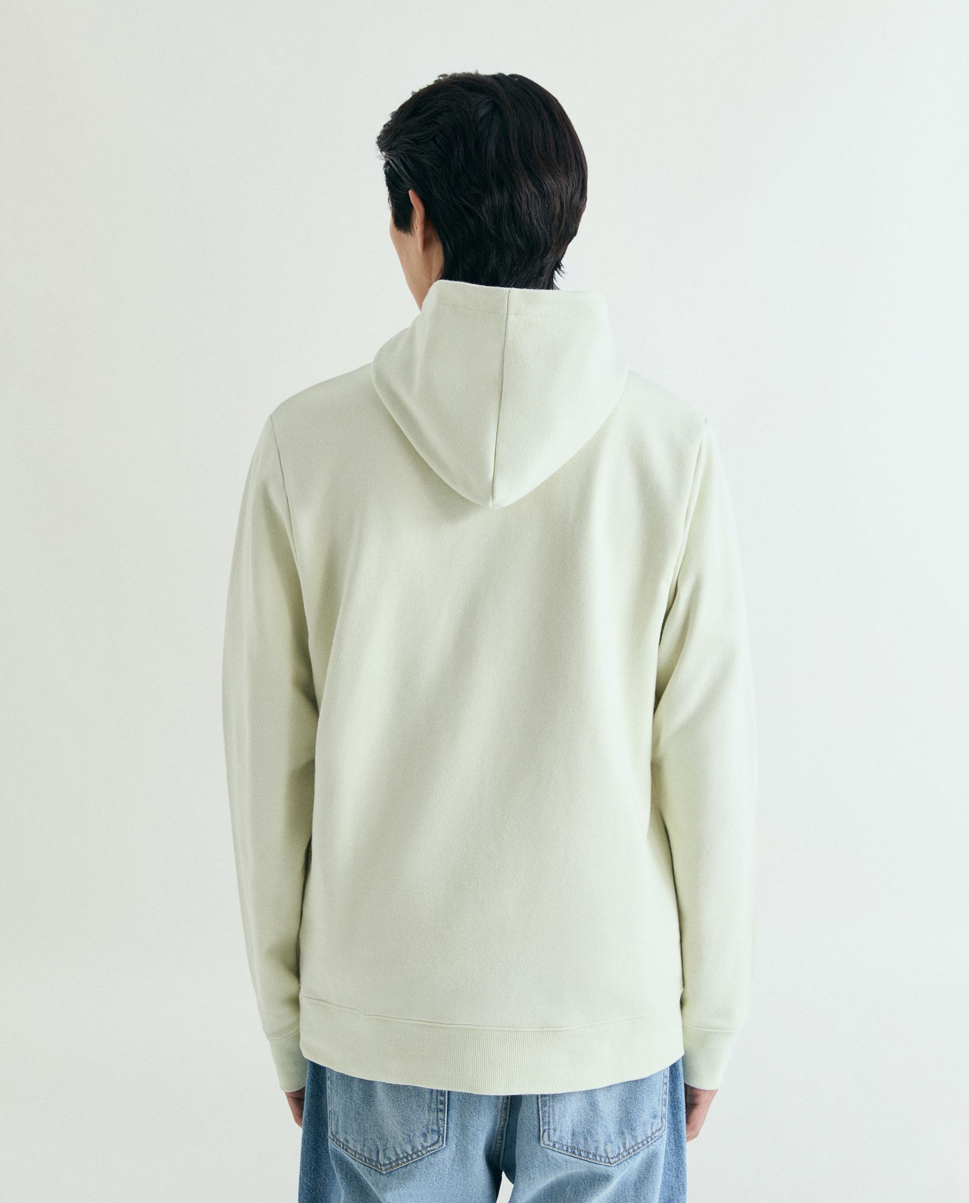 Sweatshirt com Capuz e Bolso Canguru Verde-menta-2