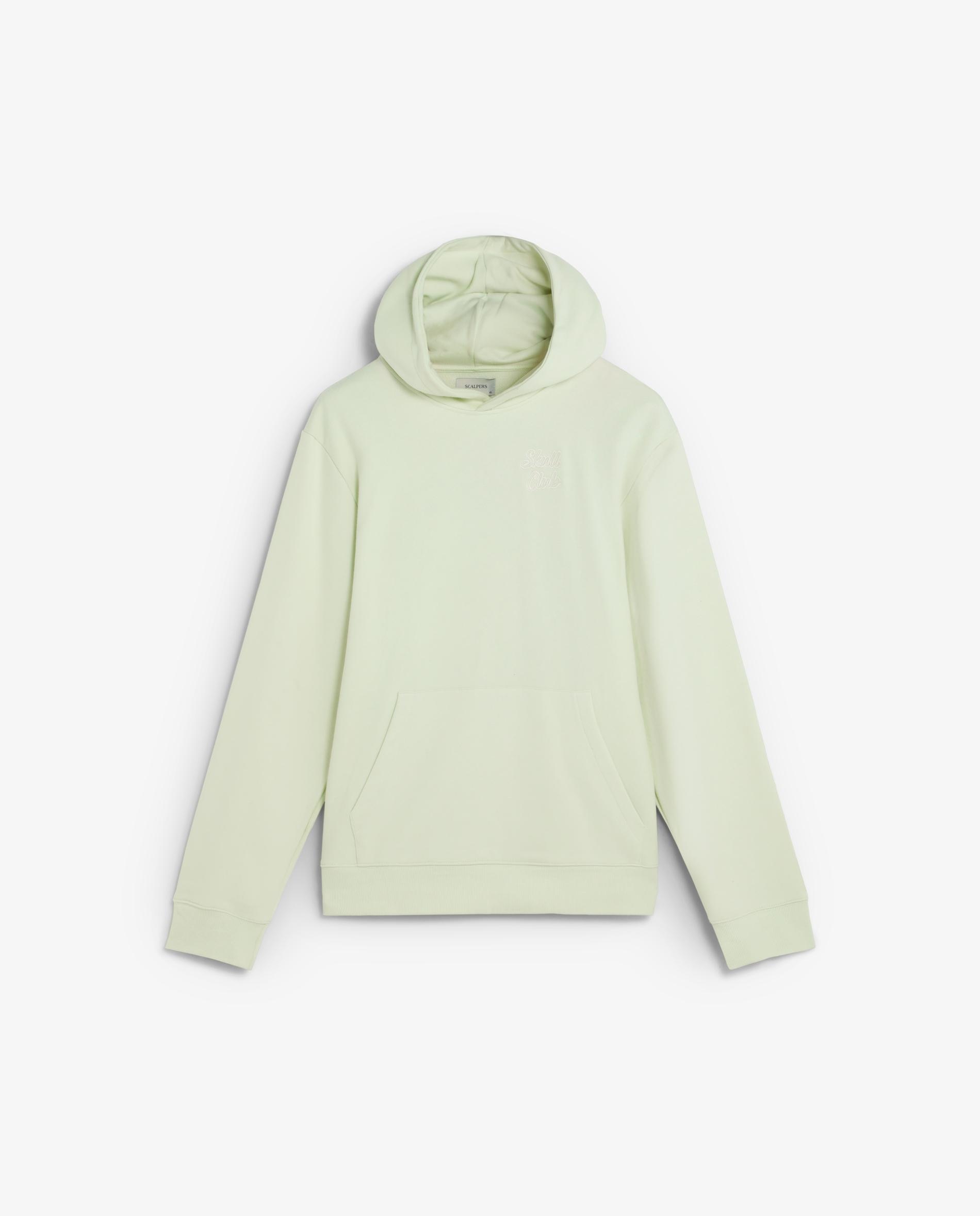 Sweatshirt com Capuz e Bolso Canguru Verde-menta-5