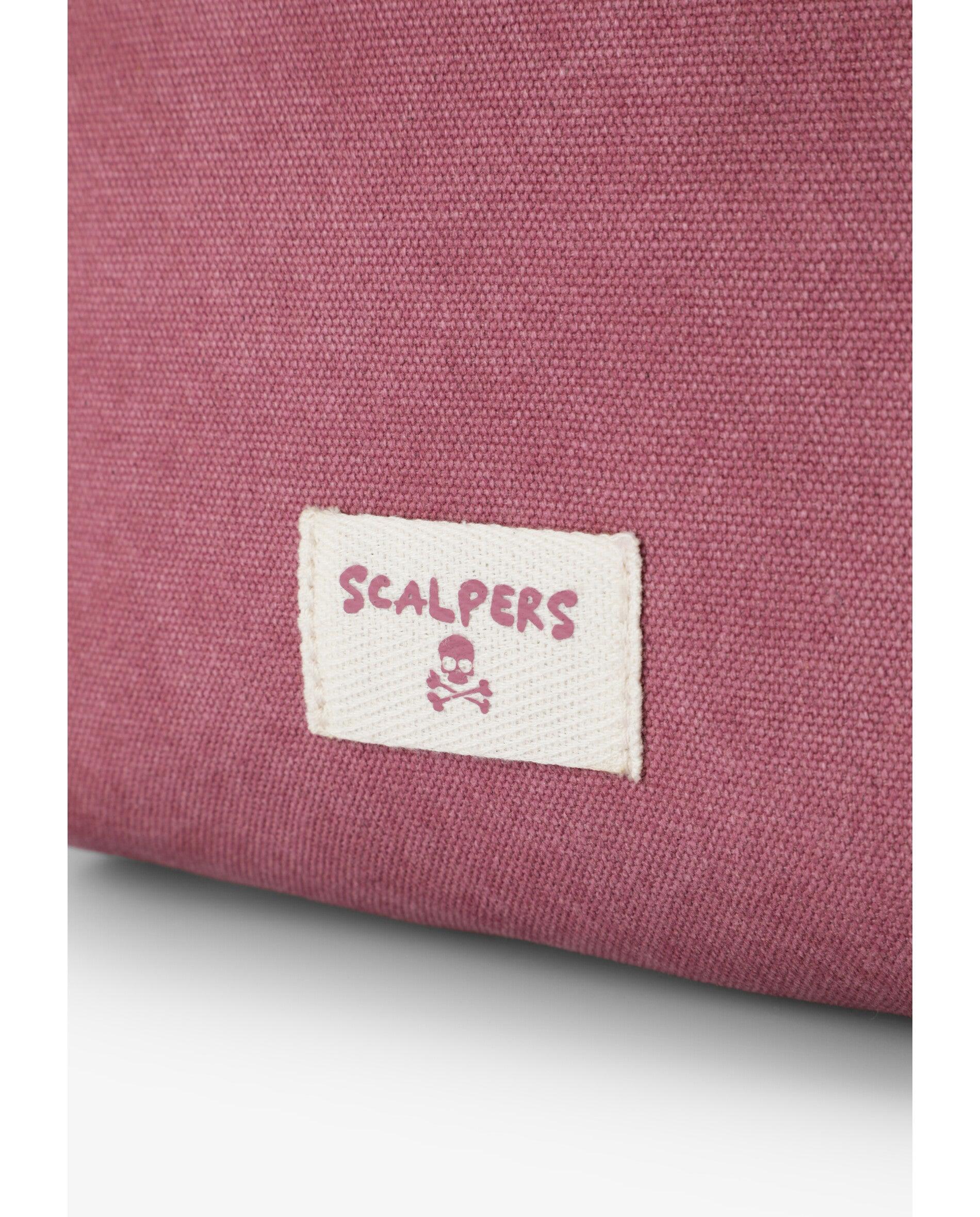 Mala Infantil a Tiracolo com Fecho Zip Scalpers Malva-5