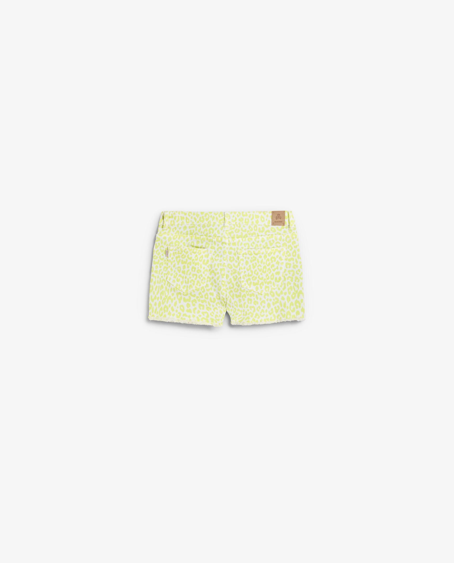 Calções Infantil Animal Print com Fecho de Botões Scalpers Lima-5