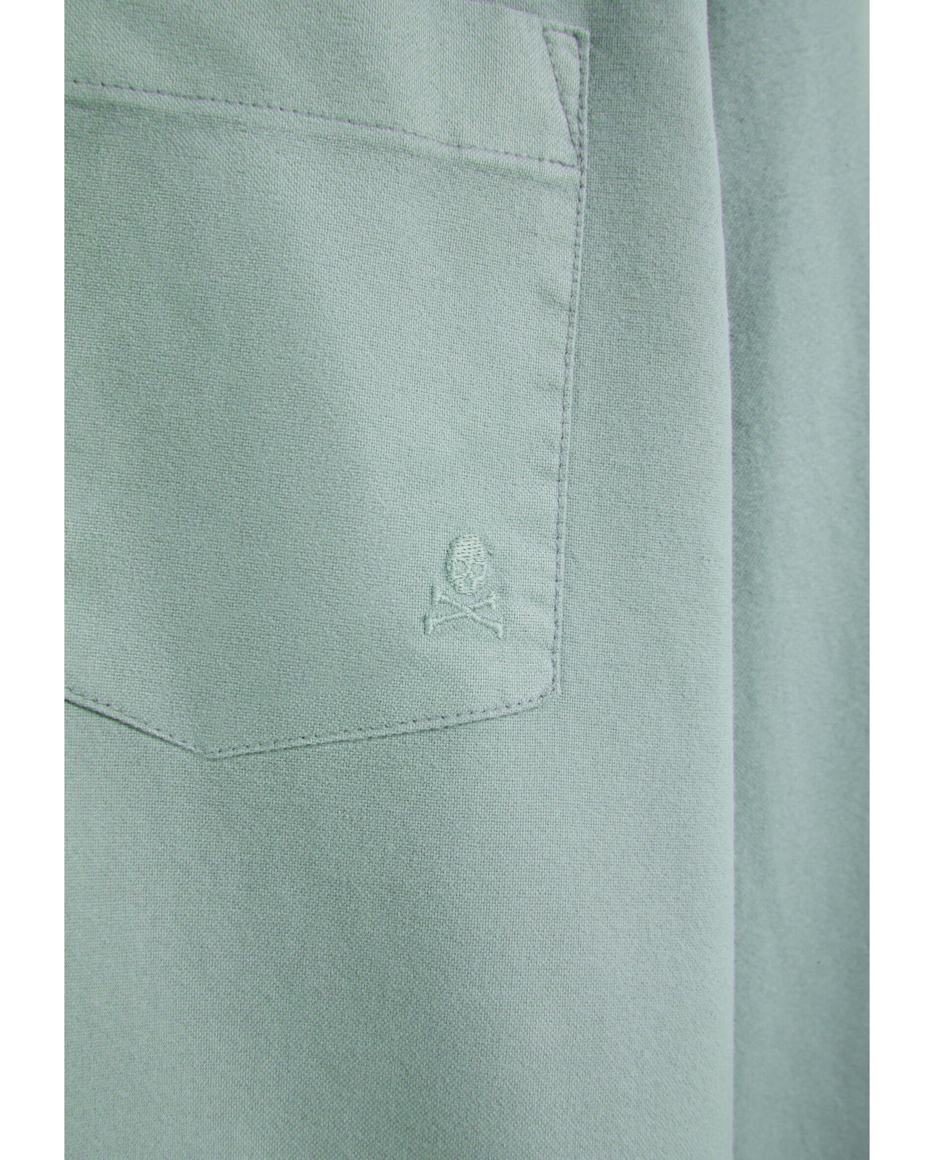 Camisa Regular Fit com Bolso Patch Frontal Caribe-3