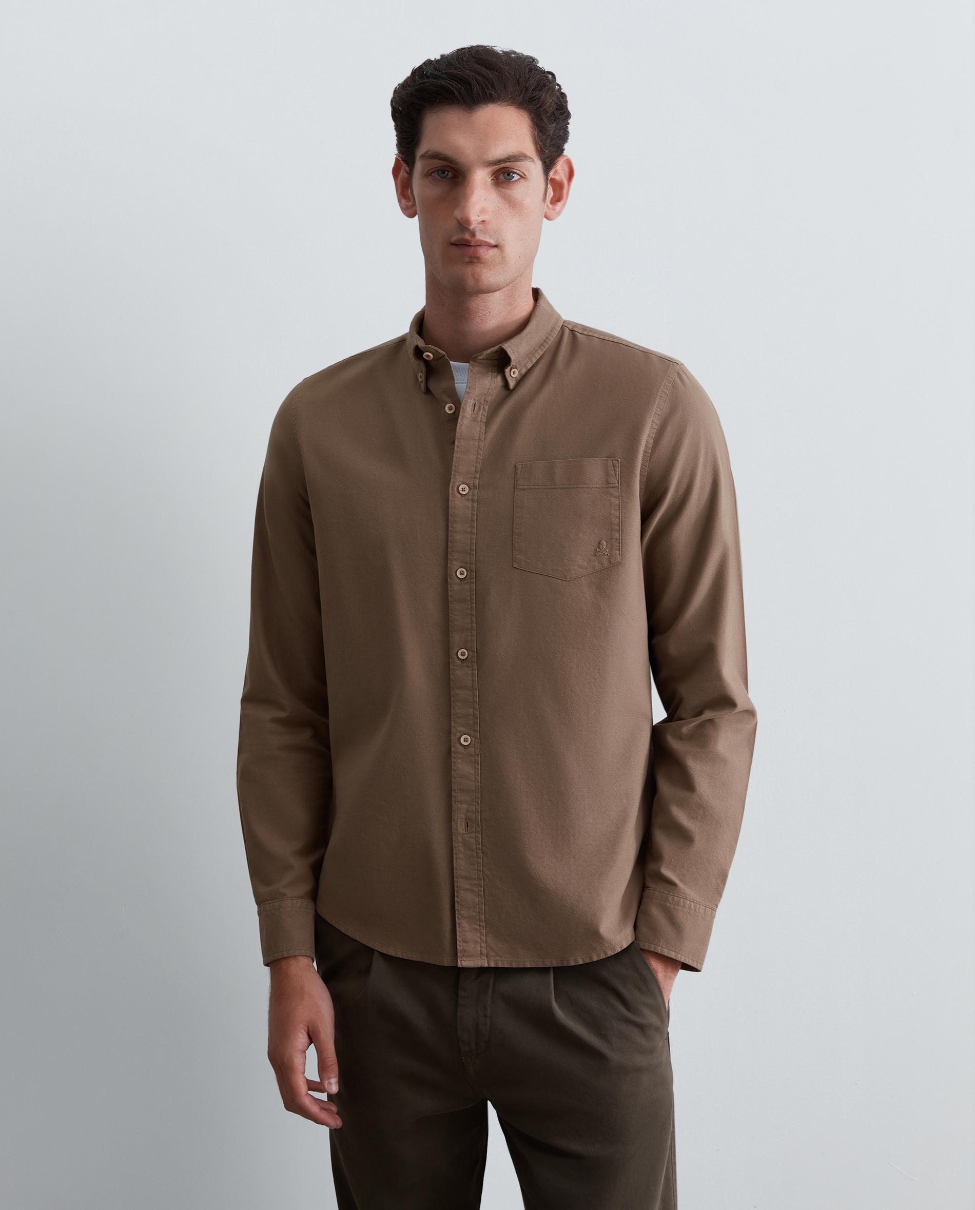 Imagem 0 de Camisa Regular Fit com Bolso Patch Frontal