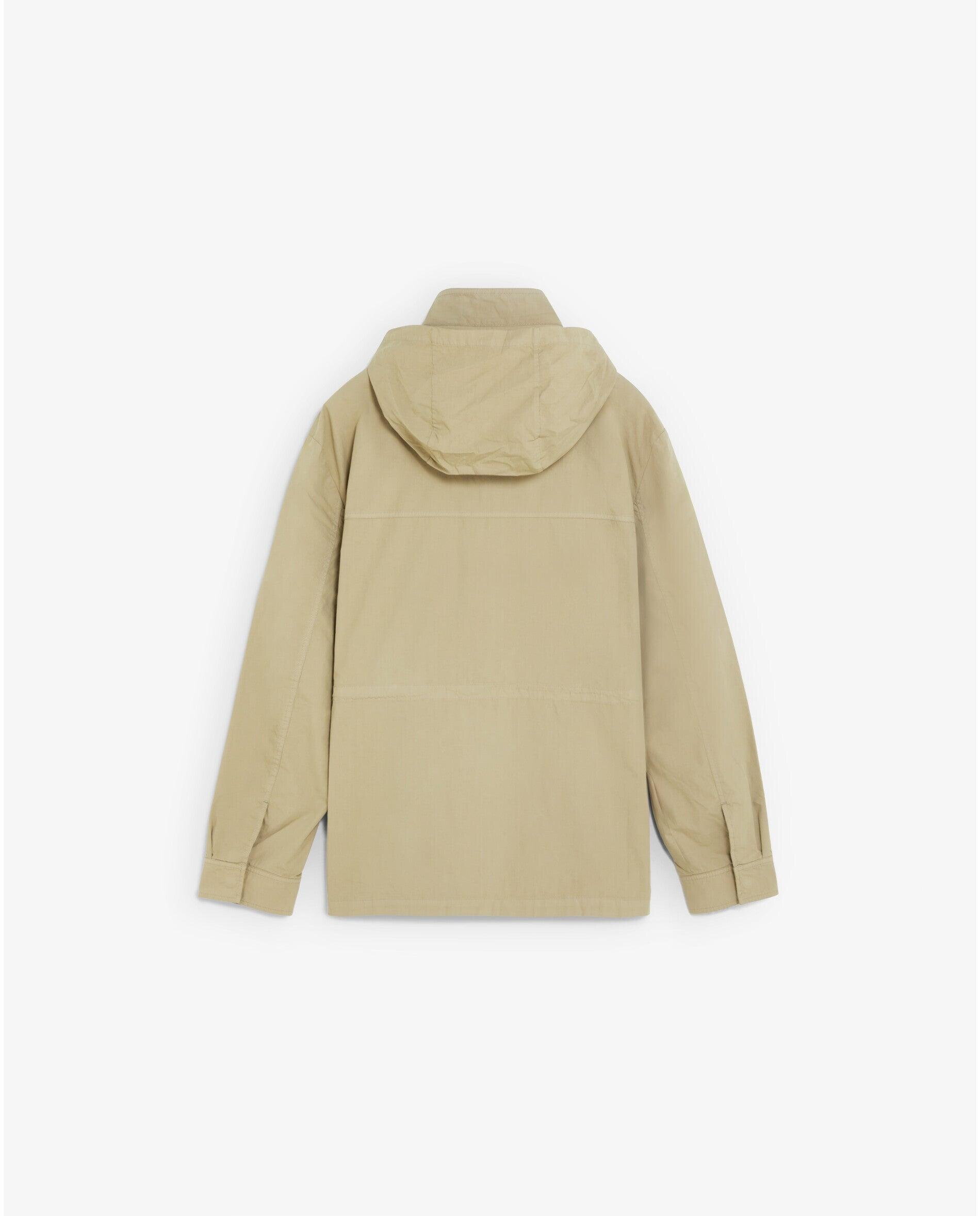 Casaco Estilo Utility com Gola Alta e Fecho Zip Camel-8