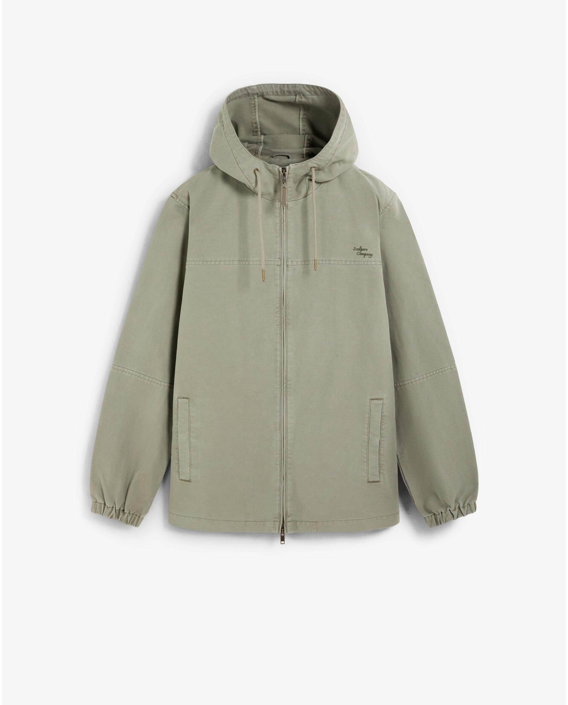 Imagem 0 de Parka de Algodão com Capuz e Fecho Zip