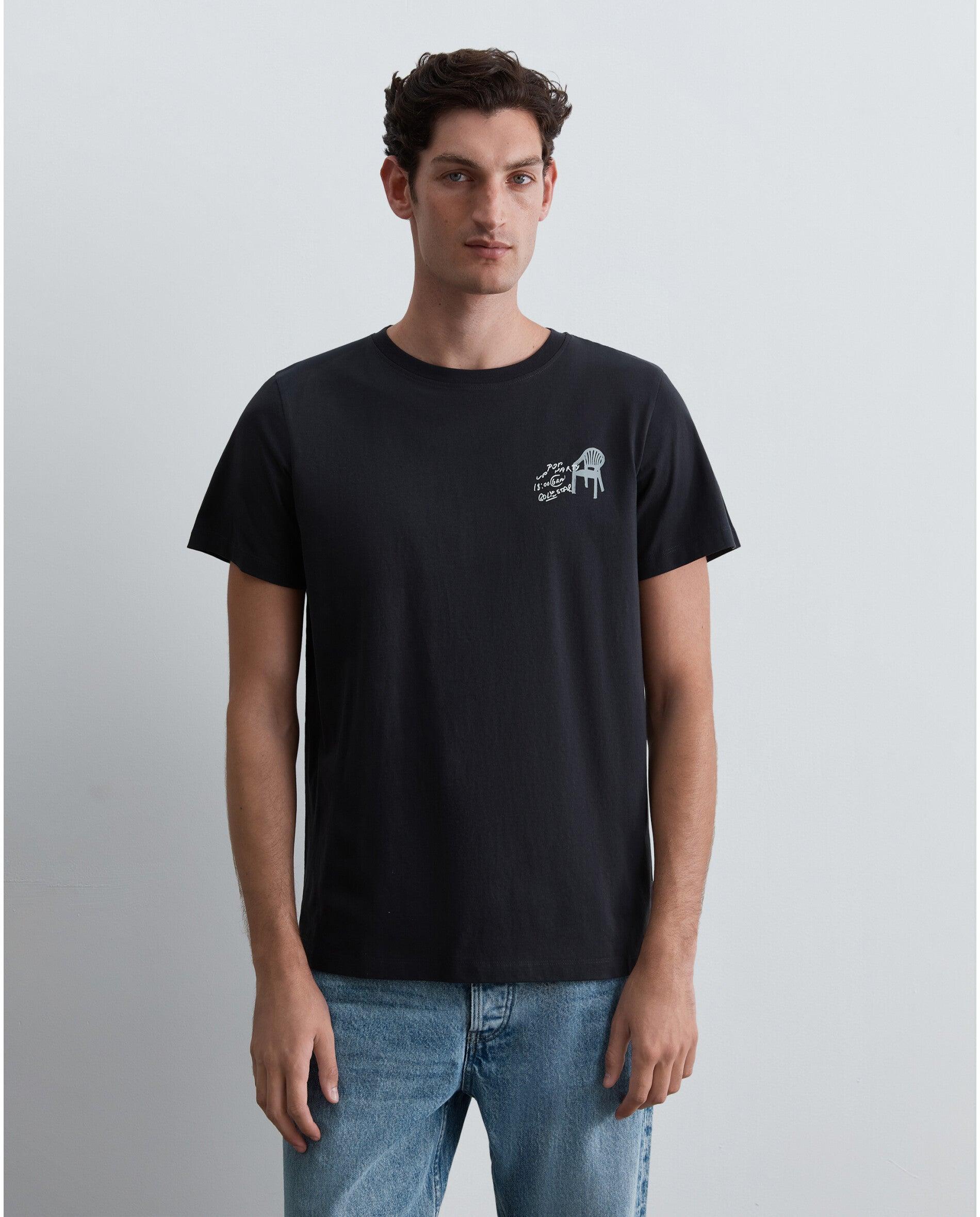 Imagem 0 de T-shirt de Manga Curta Regular Fit com Estampado Posterior