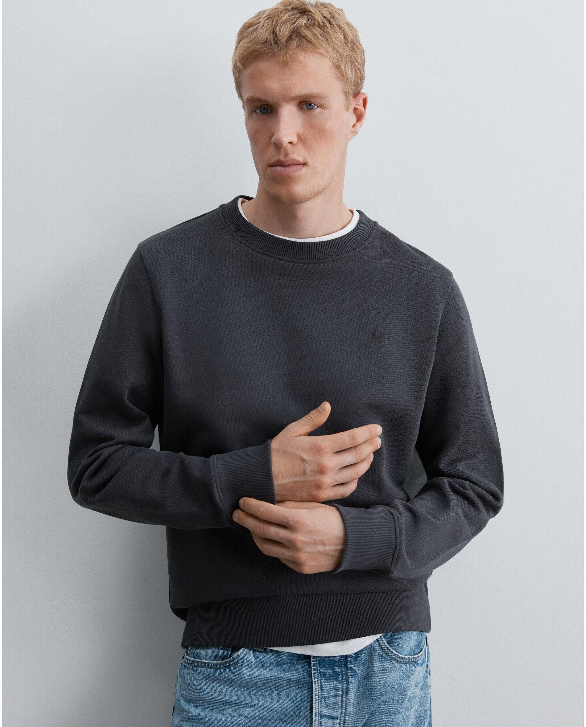 Imagem 0 de Sweatshirt Regular Fit com Gola Redonda