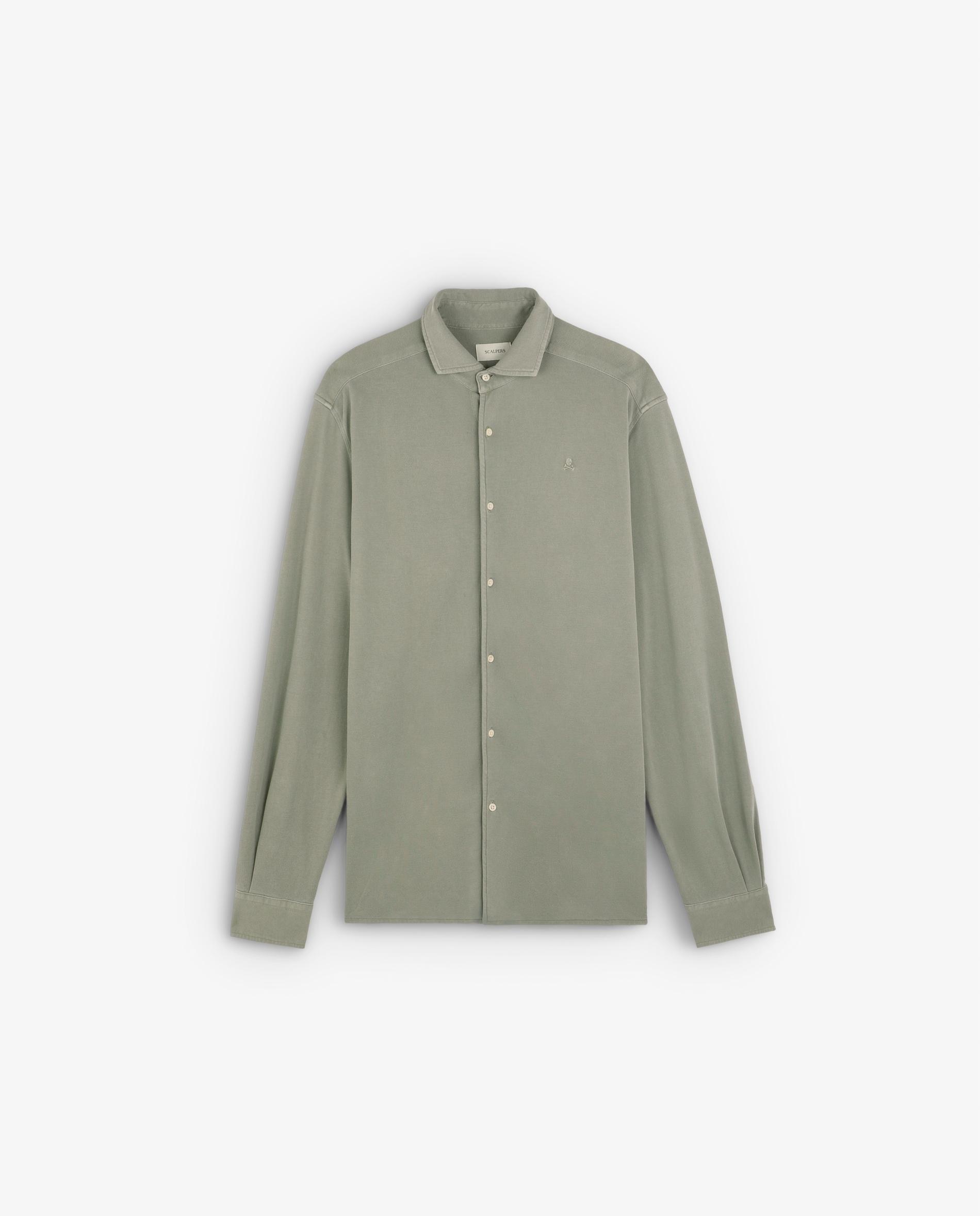 Imagem 0 de Camisa Regular Fit com Estrutura Piqué