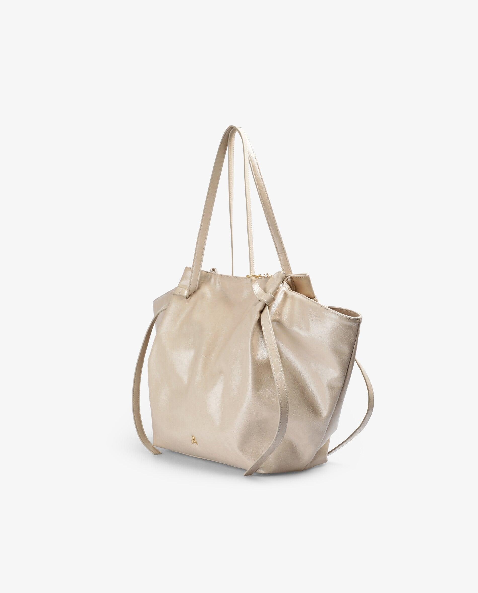 Shopper Forrado com Carteira Interior em Conjunto Natural-3