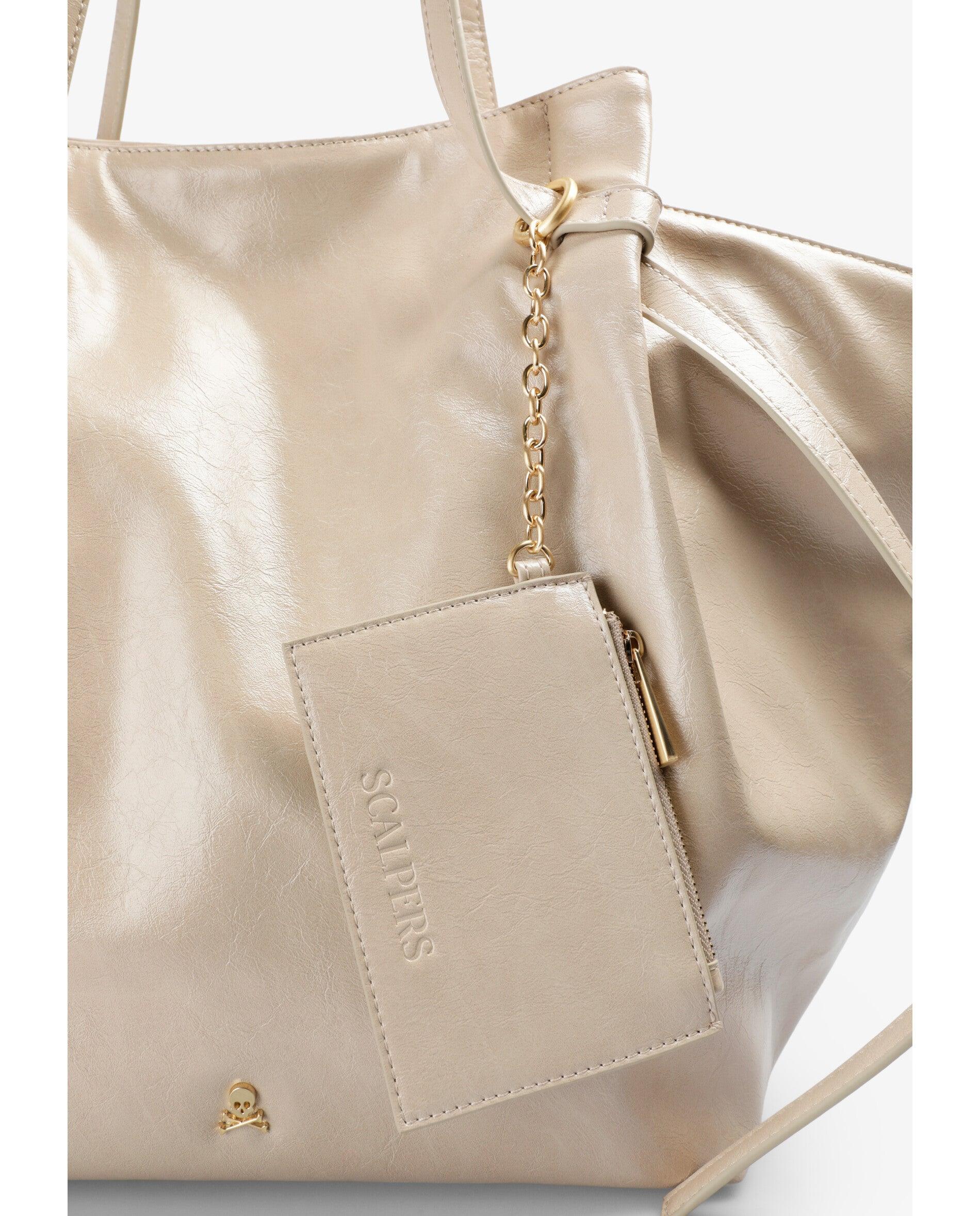 Shopper Forrado com Carteira Interior em Conjunto Natural-5