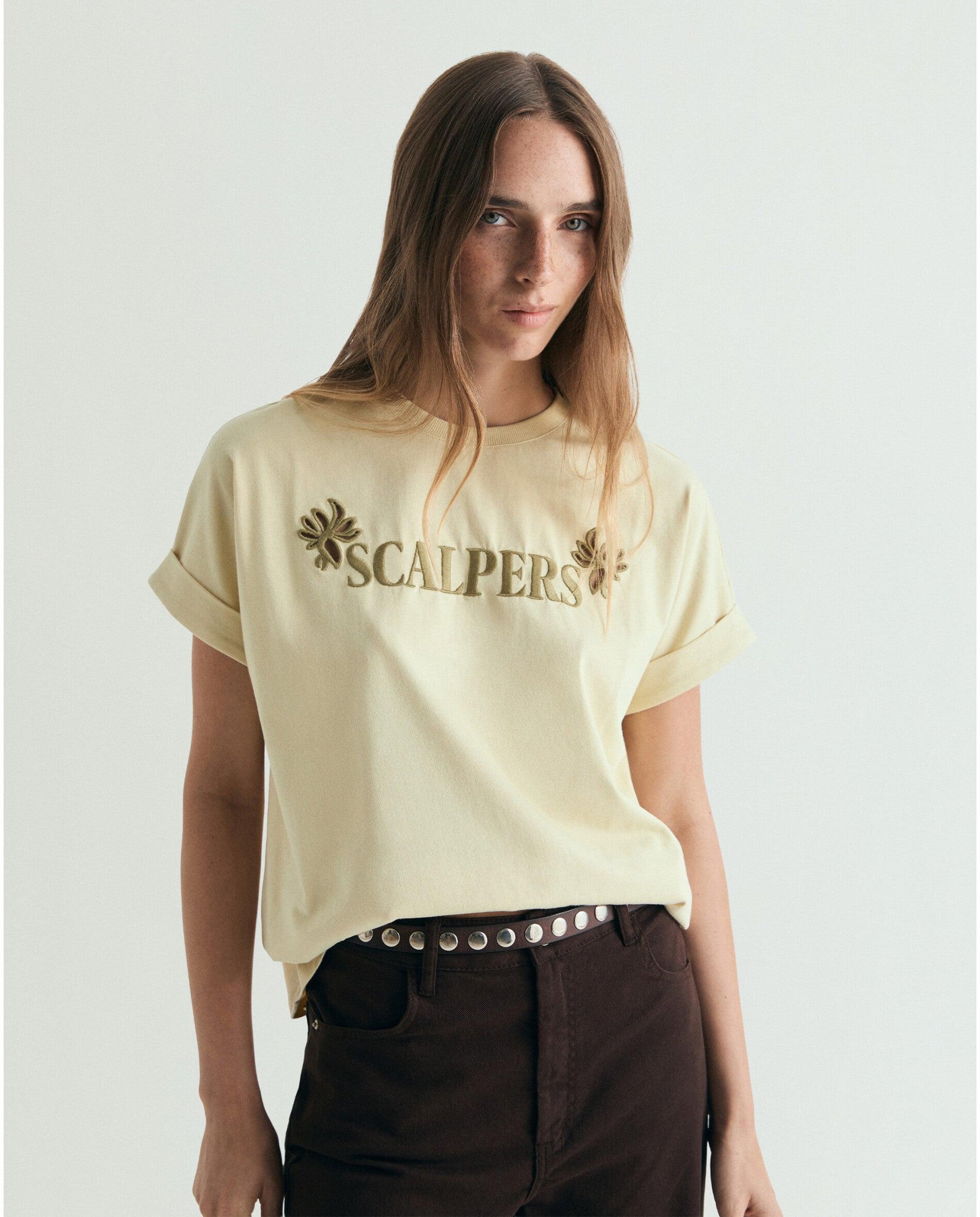 Imagem 0 de T-shirt de Manga Curta com Logo Bordado