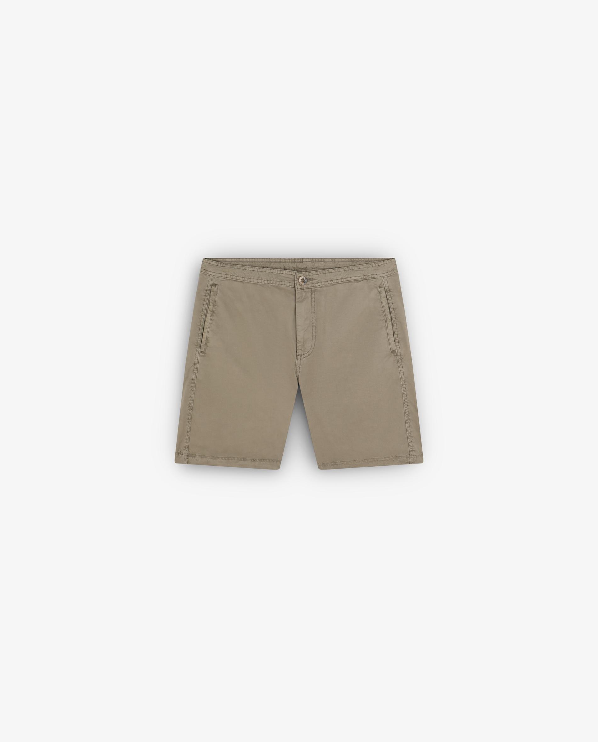 Imagem 0 de Bermudas Calças Chino em Algodão 100% com Fecho Zip e Botão