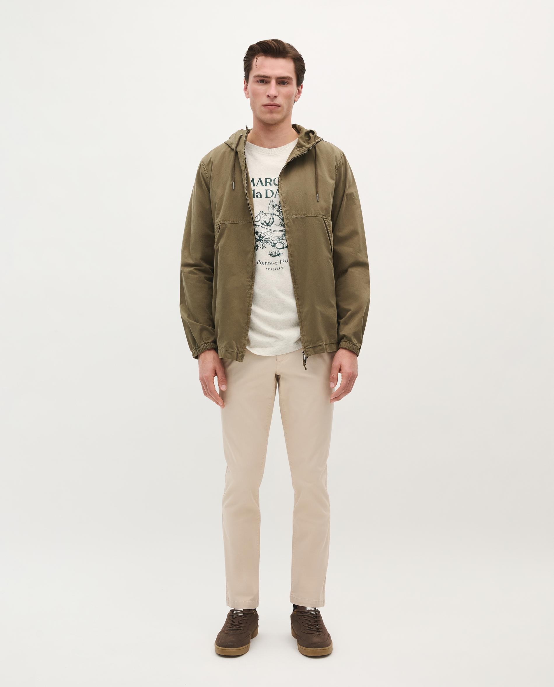 Imagem 0 de Calças Chino com Presilhas na Cintura