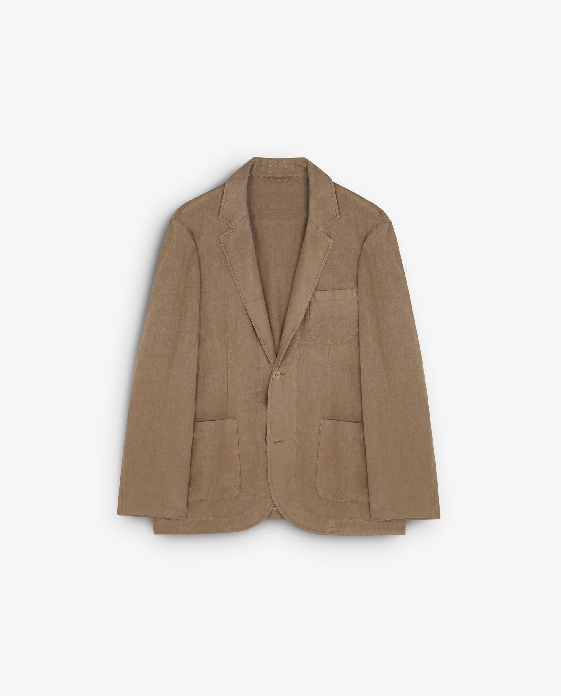 Imagem 0 de Blazer de Linho com Bolsos Patch