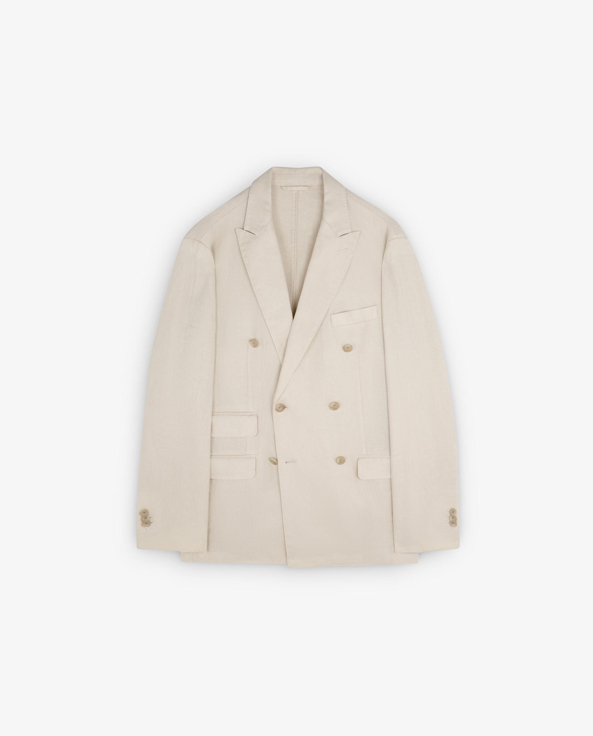 Imagem 0 de Blazer de Linho com Fecho Cruzado