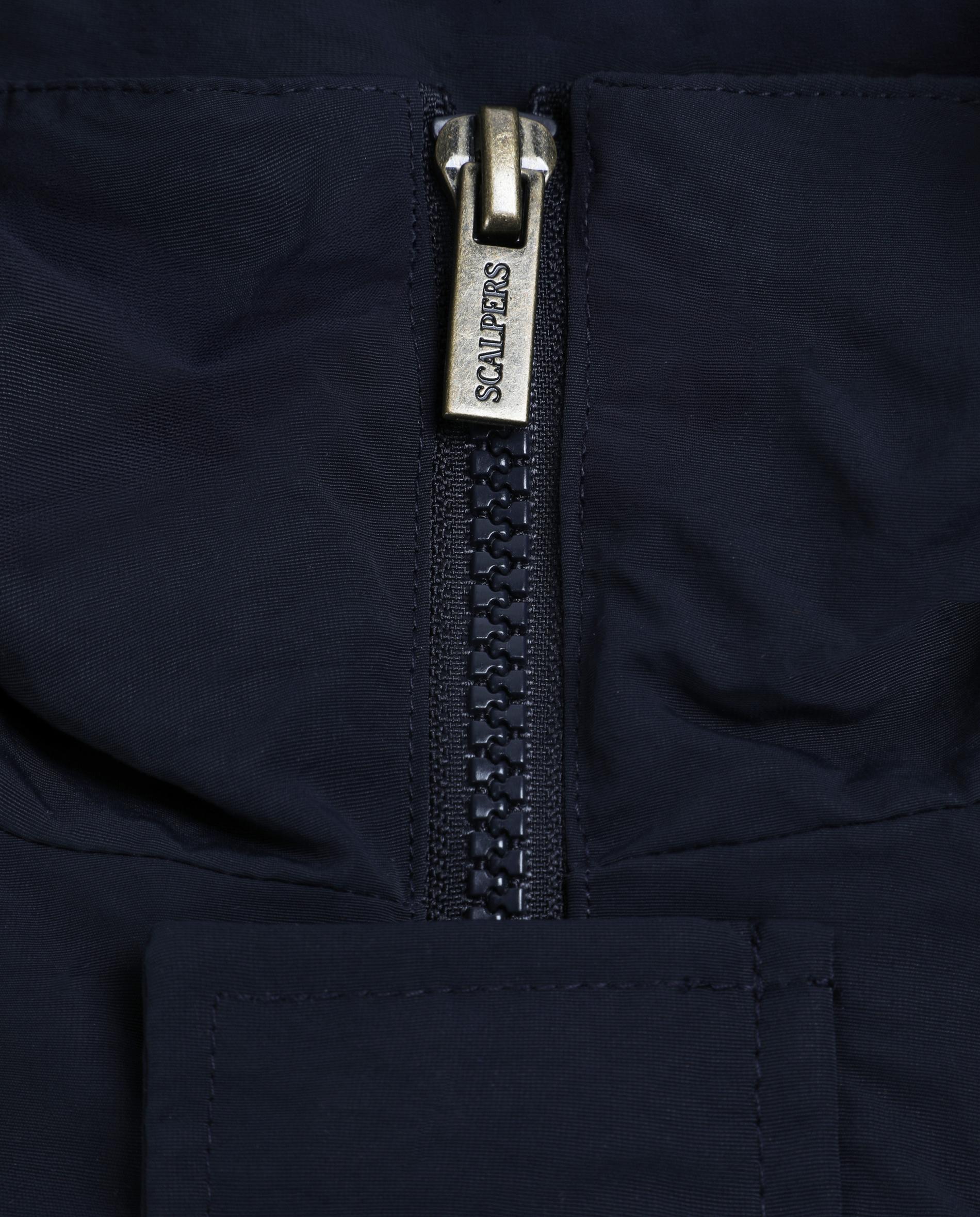 Casaco com Gola Tipo Camisa e Bolsos Patch Navy-3