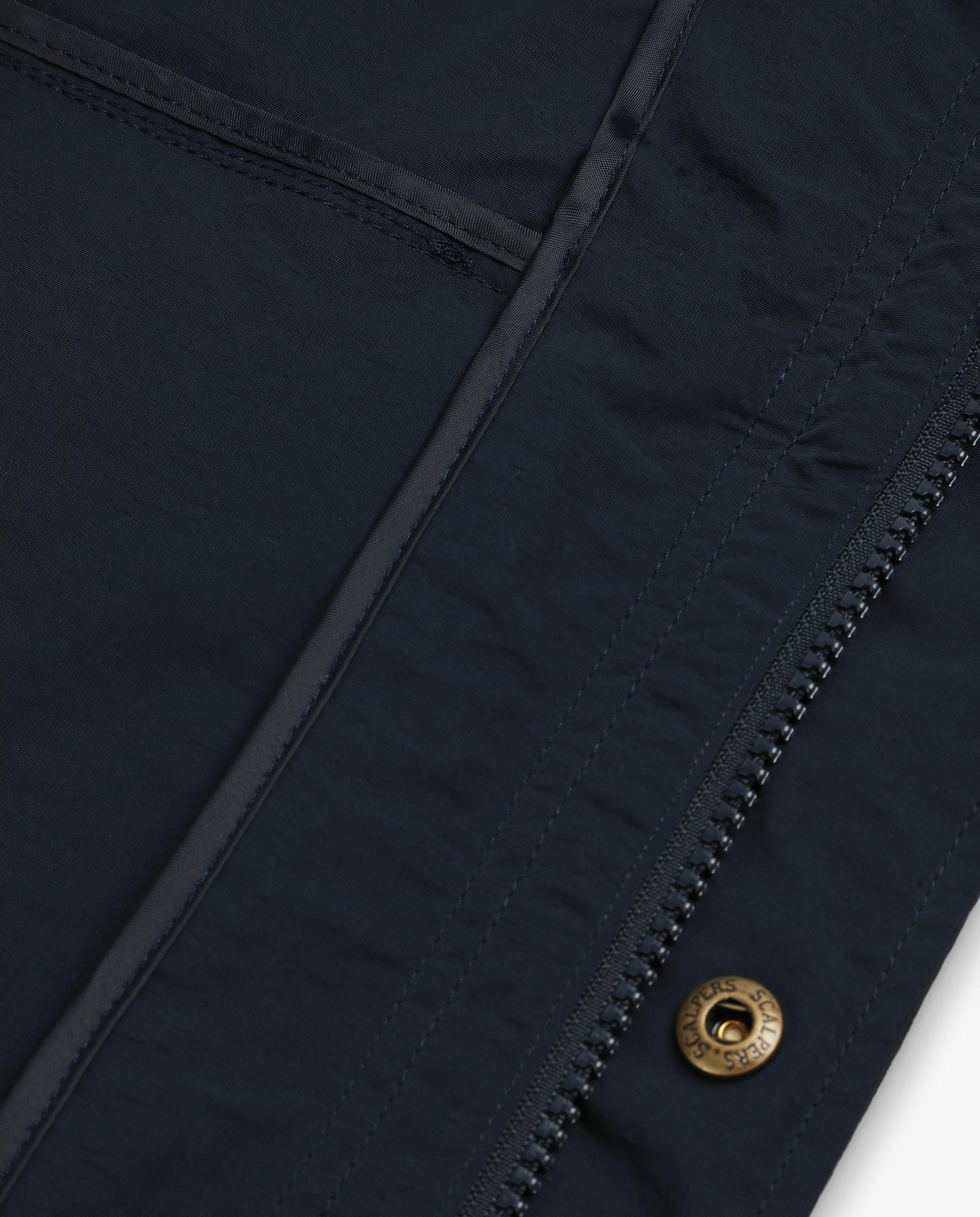 Casaco com Gola Tipo Camisa e Bolsos Patch Navy-6