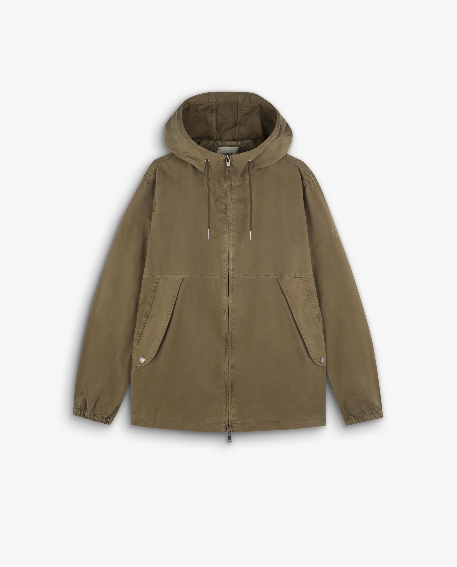 Imagem 0 de Casaco com Capuz e Fecho Zip