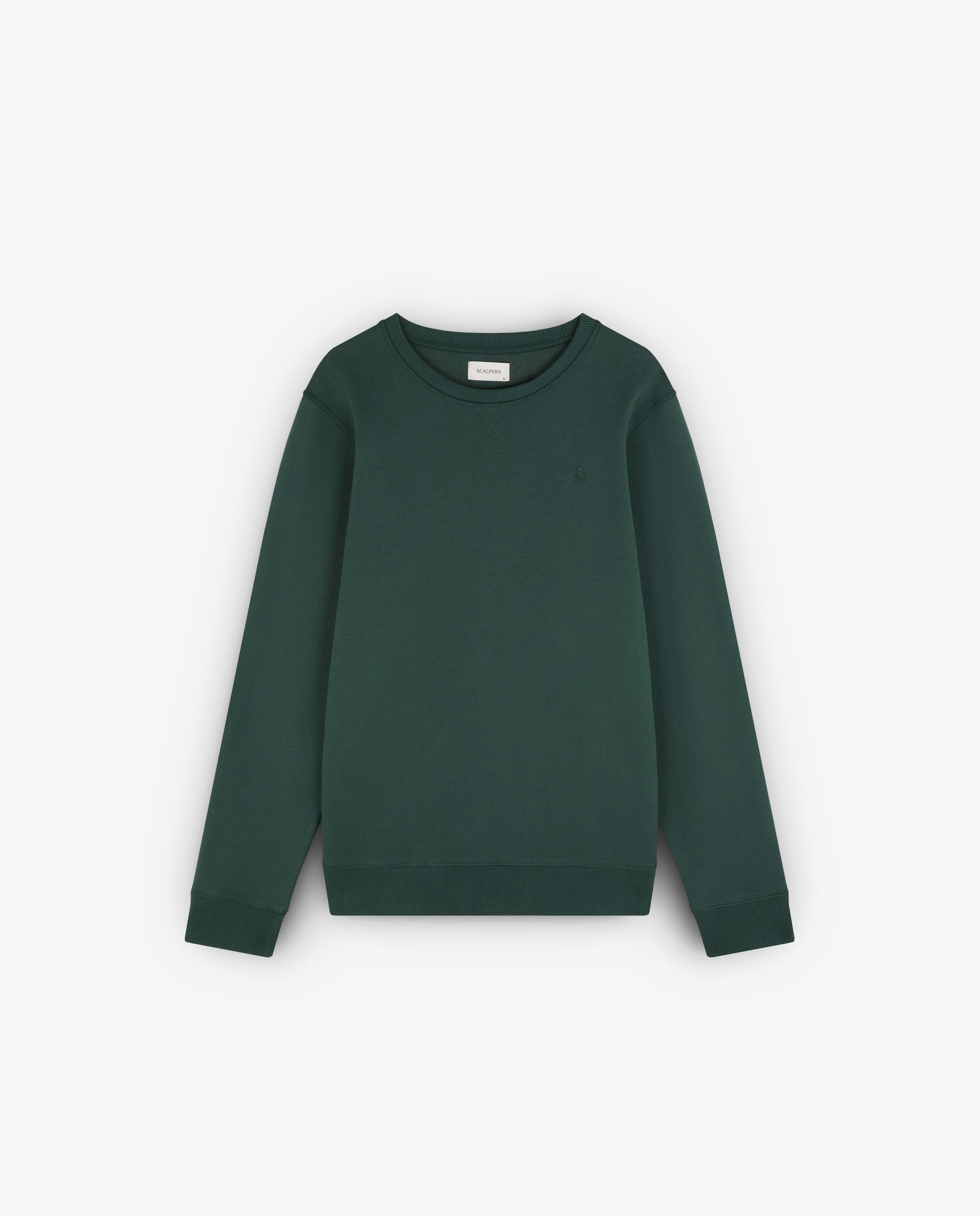 Imagem 0 de Sweatshirt sem Capuz de Algodão Lisa