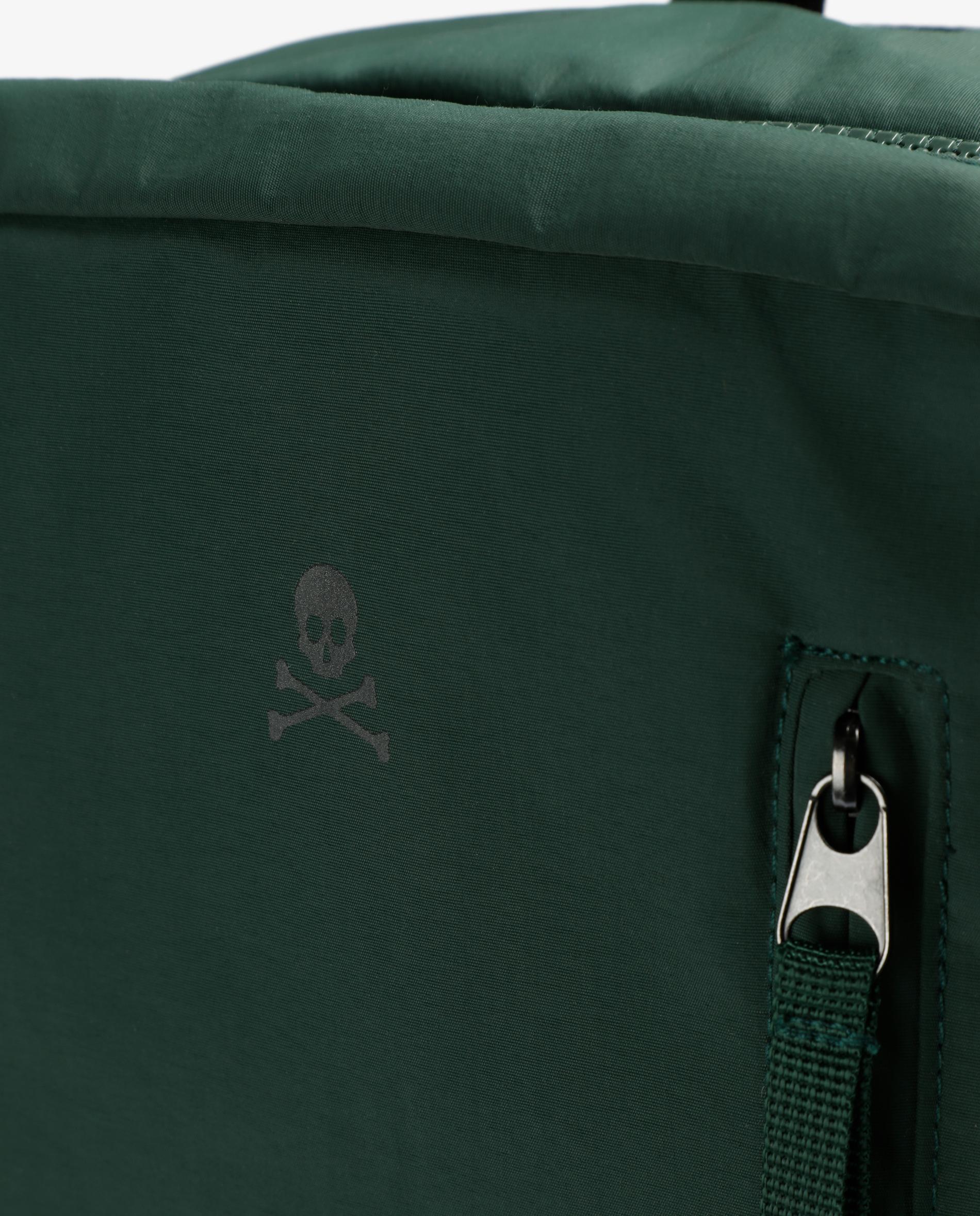 Mochila com Costas Acolchoadas e Fecho no Peito Verde-escuro-6