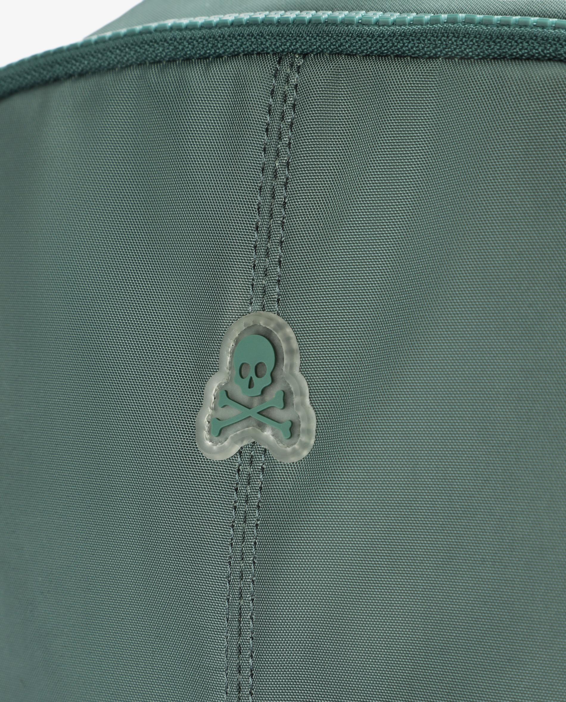 Mochila em Tecido Técnico com Bolsos Laterais Verde-militar-6