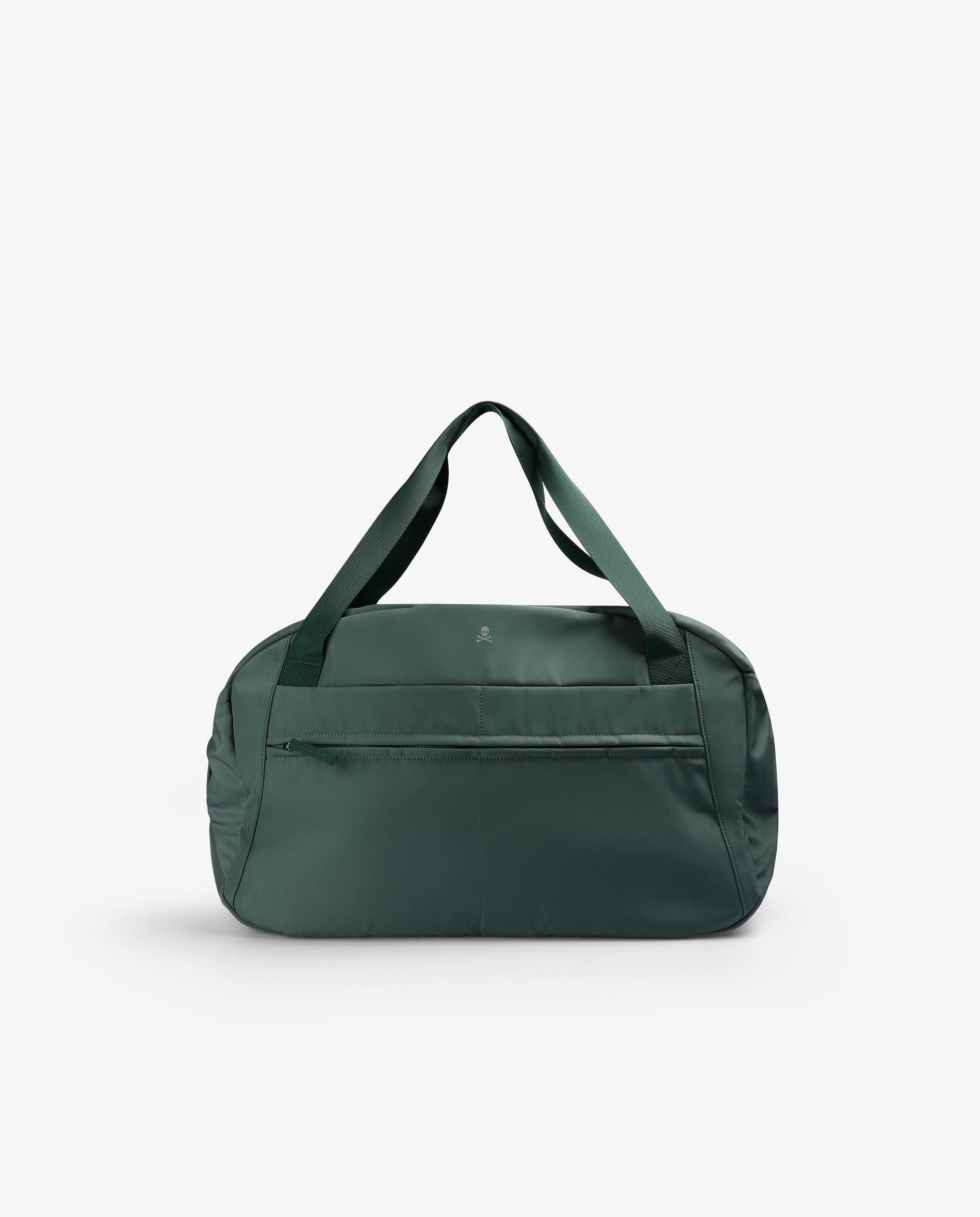 Mala de Viagem com Fecho Zip e Alça de Mão Dupla Verde-militar-2