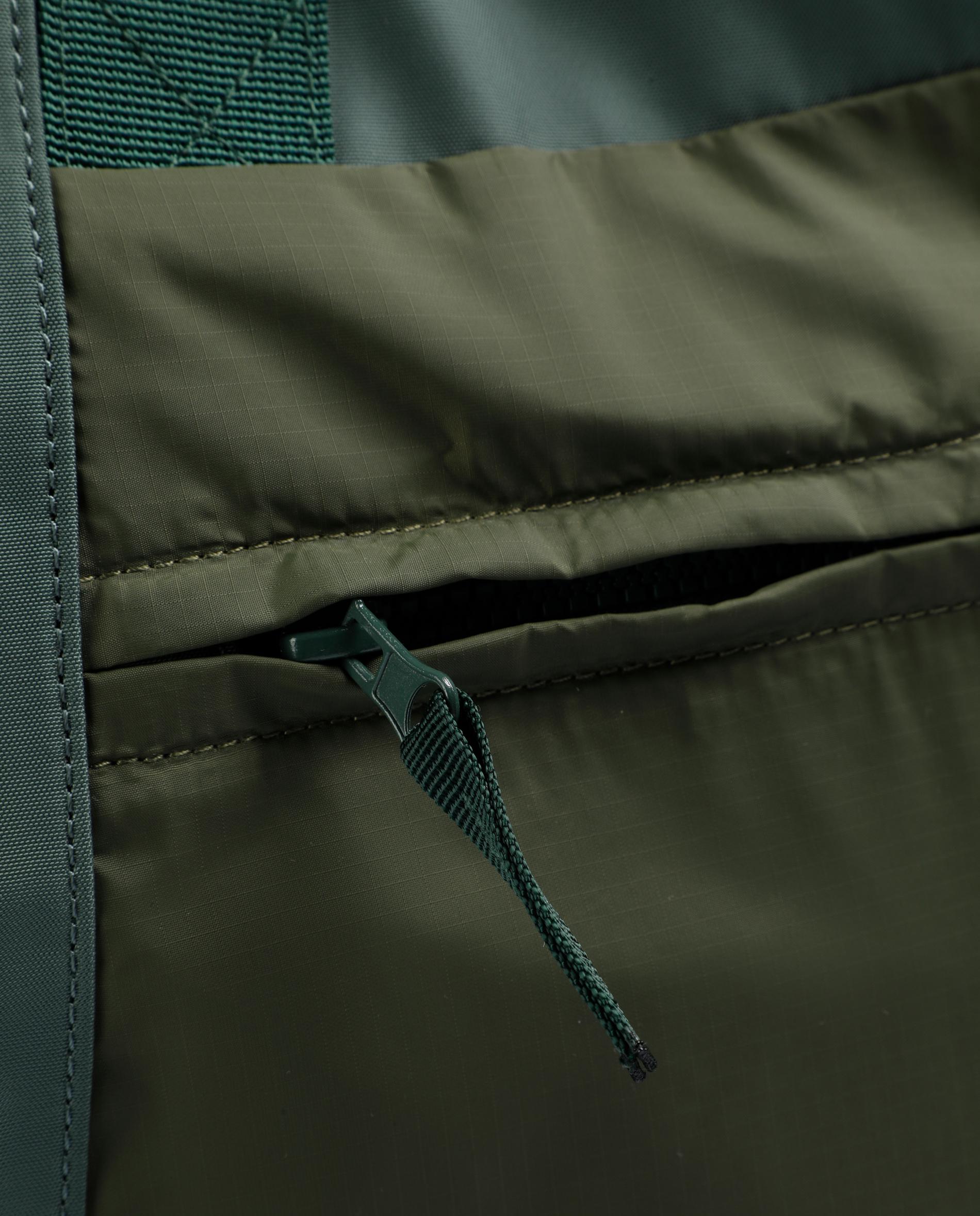 Mala de Viagem com Fecho Zip e Alça de Mão Dupla Verde-militar-6