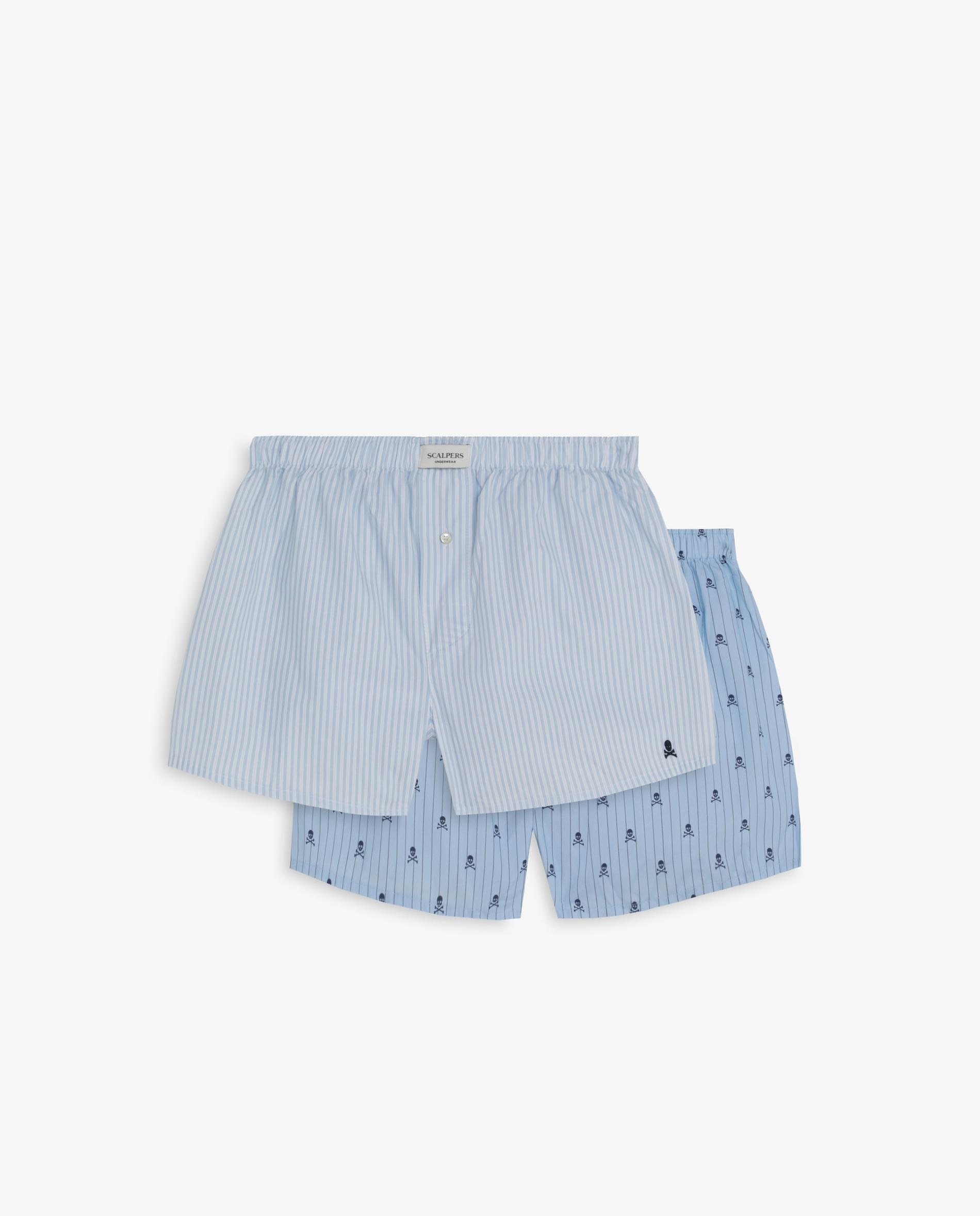 Imagem 0 de Pack de 2 Boxers de Tecido em Algodão 100% Estampados
