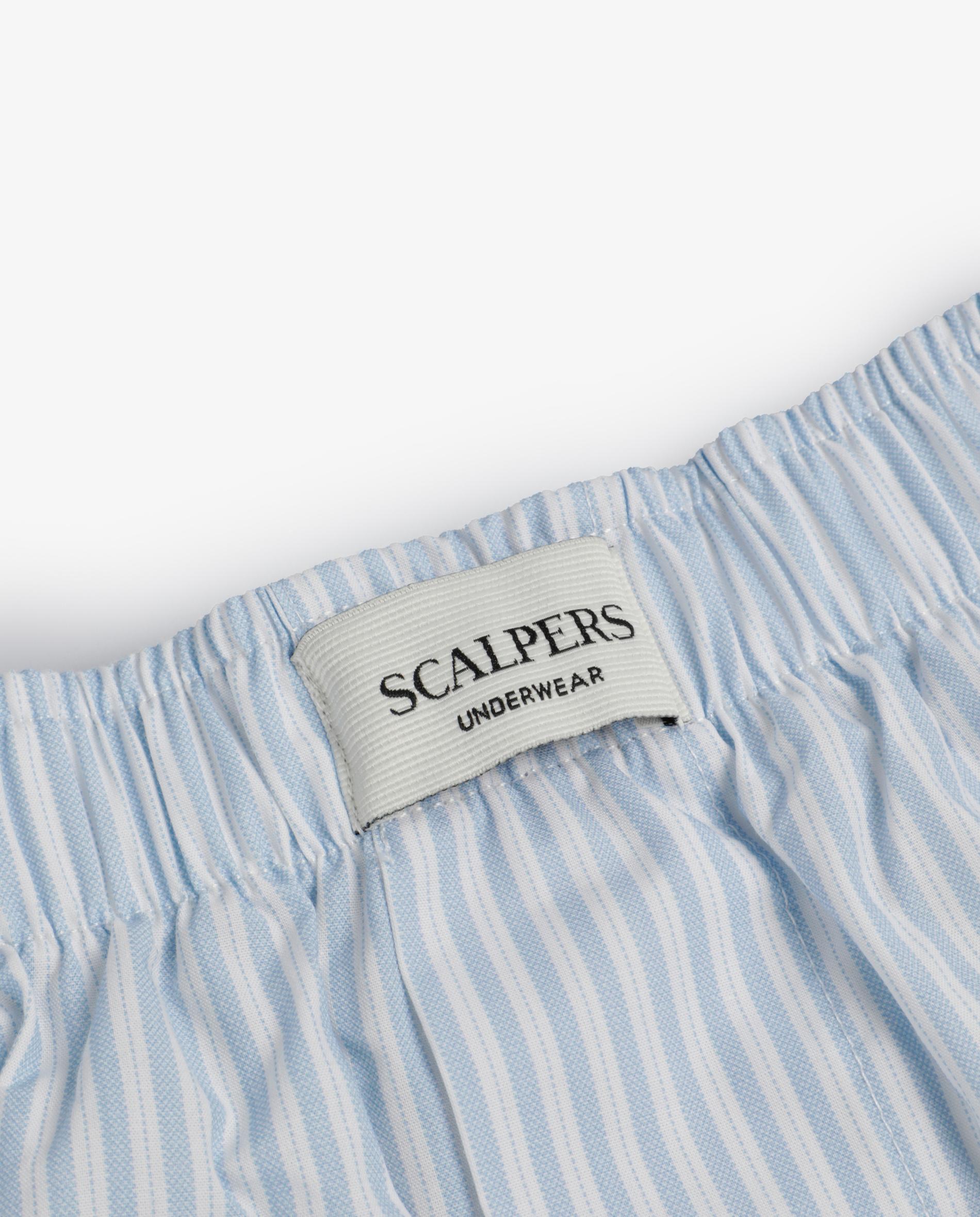 Pack de 2 Boxers de Tecido em Algodão 100% Estampados Azul-8