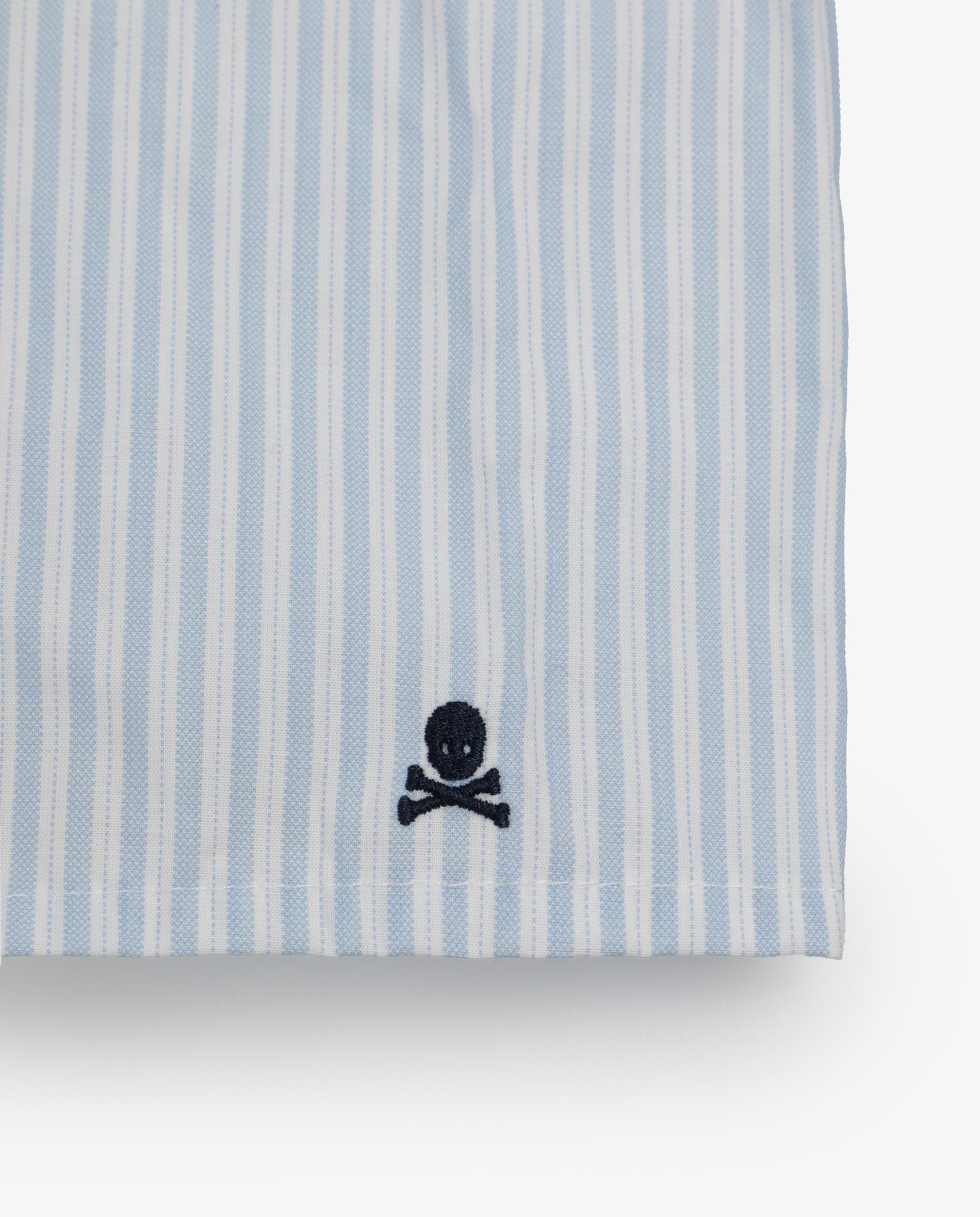 Pack de 2 Boxers de Tecido em Algodão 100% Estampados Azul-9