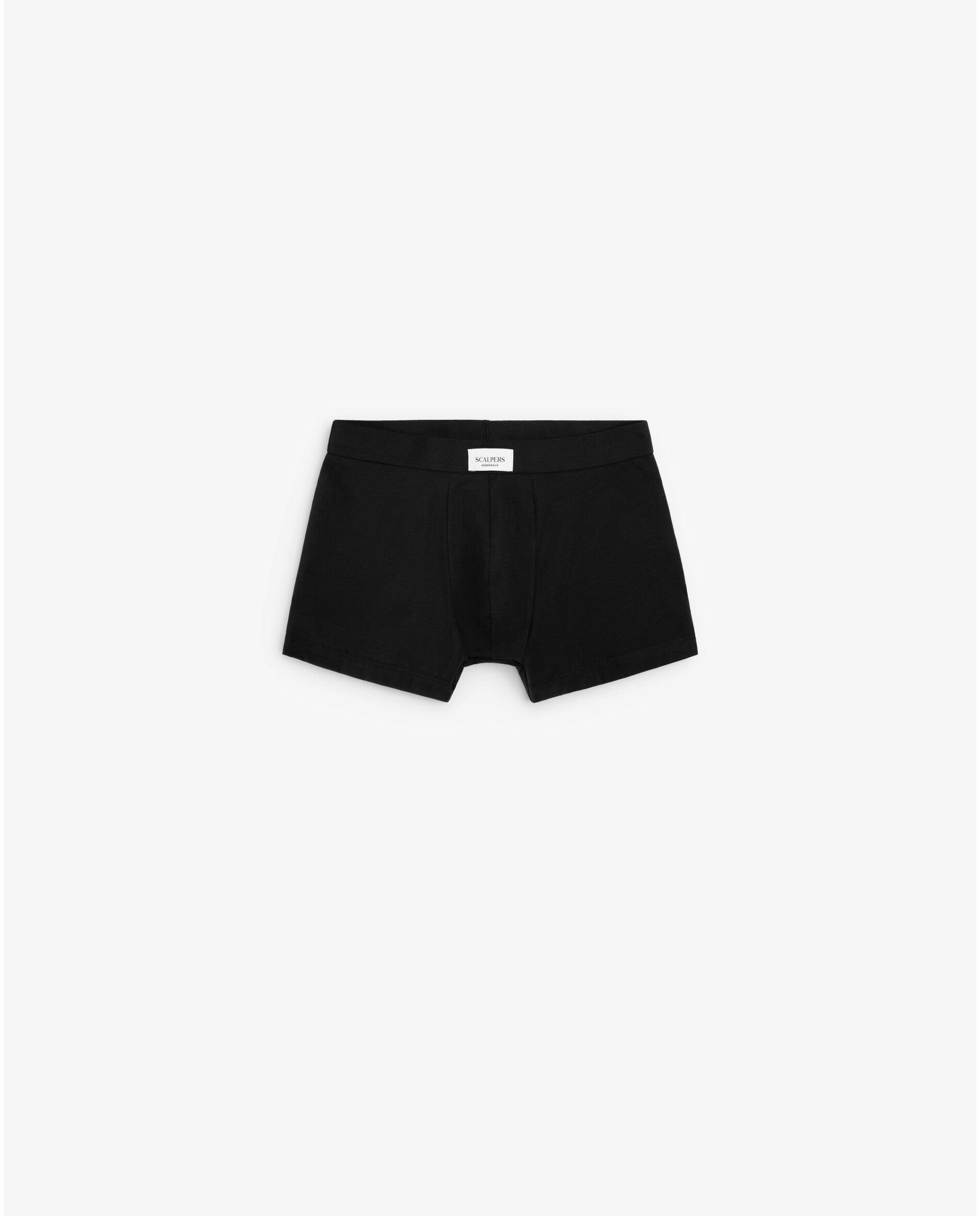Pack de Dois Boxers de Malha Lisos em Várias Cores Branco-2