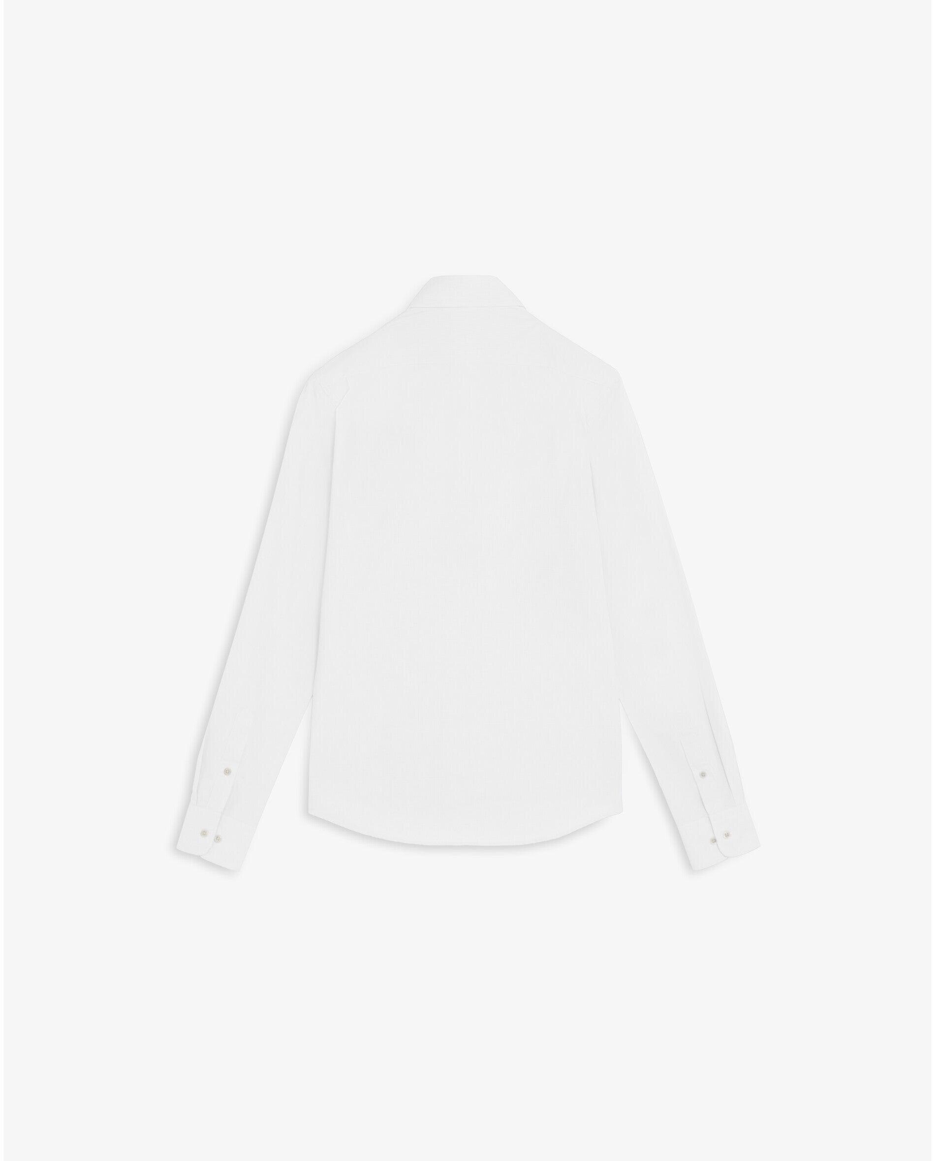 Camisa Regular Fit de Algodão Branco-2