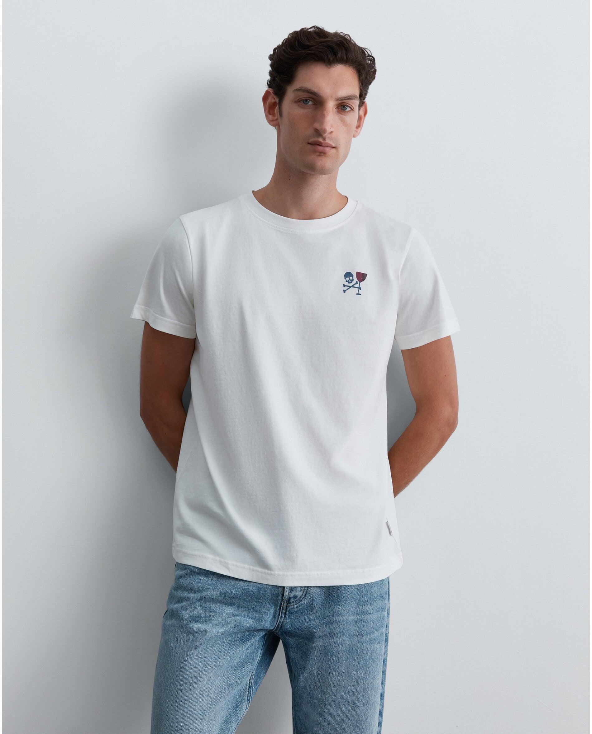 Imagem 0 de T-shirt de Manga Curta Regular Fit com Estampado Posterior