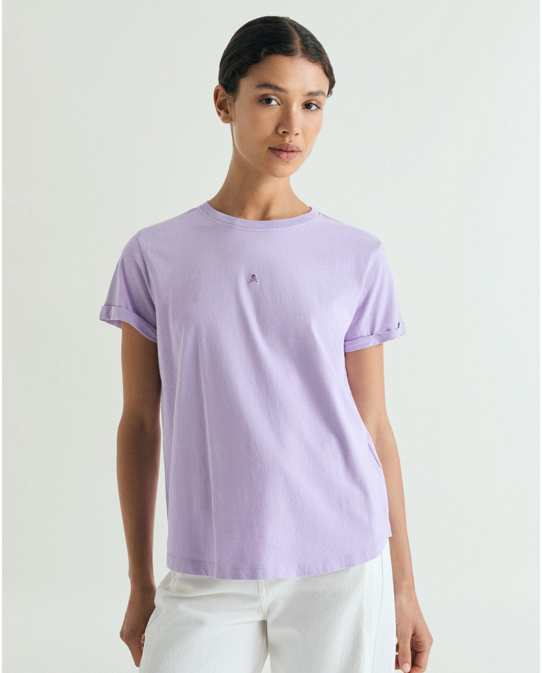 Imagem 0 de T-shirt Regular Fit com Caveira Bordada